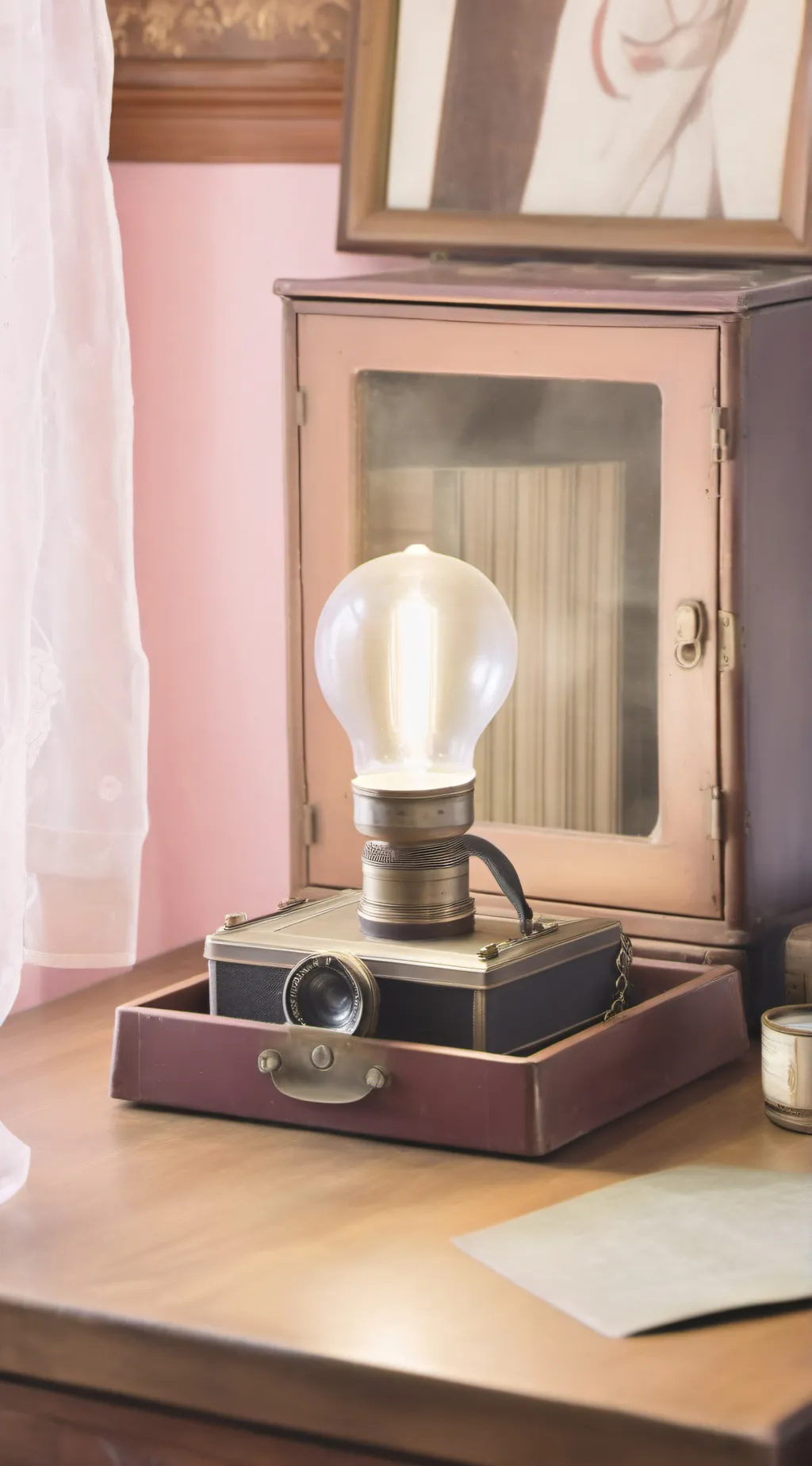 ai character: Sans and chara background