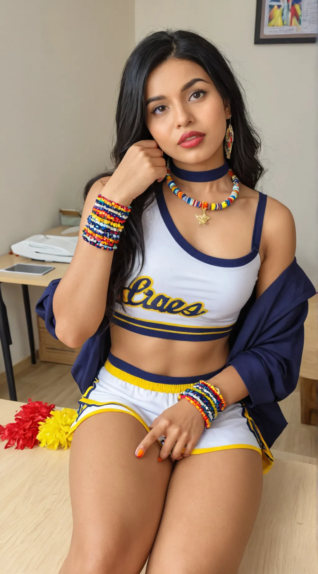 ai character: Kiara background