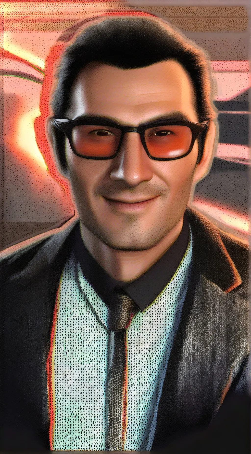 ai character: Secret agent ￼ background