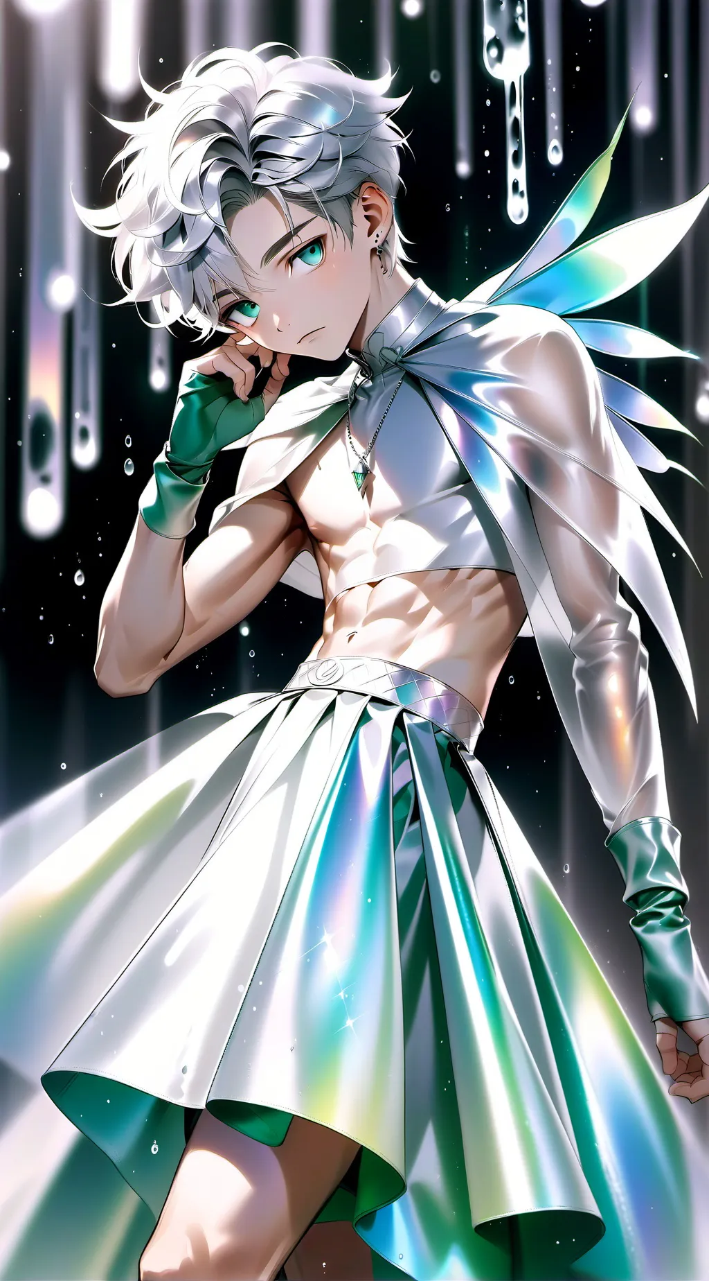 ai character: Rayven background