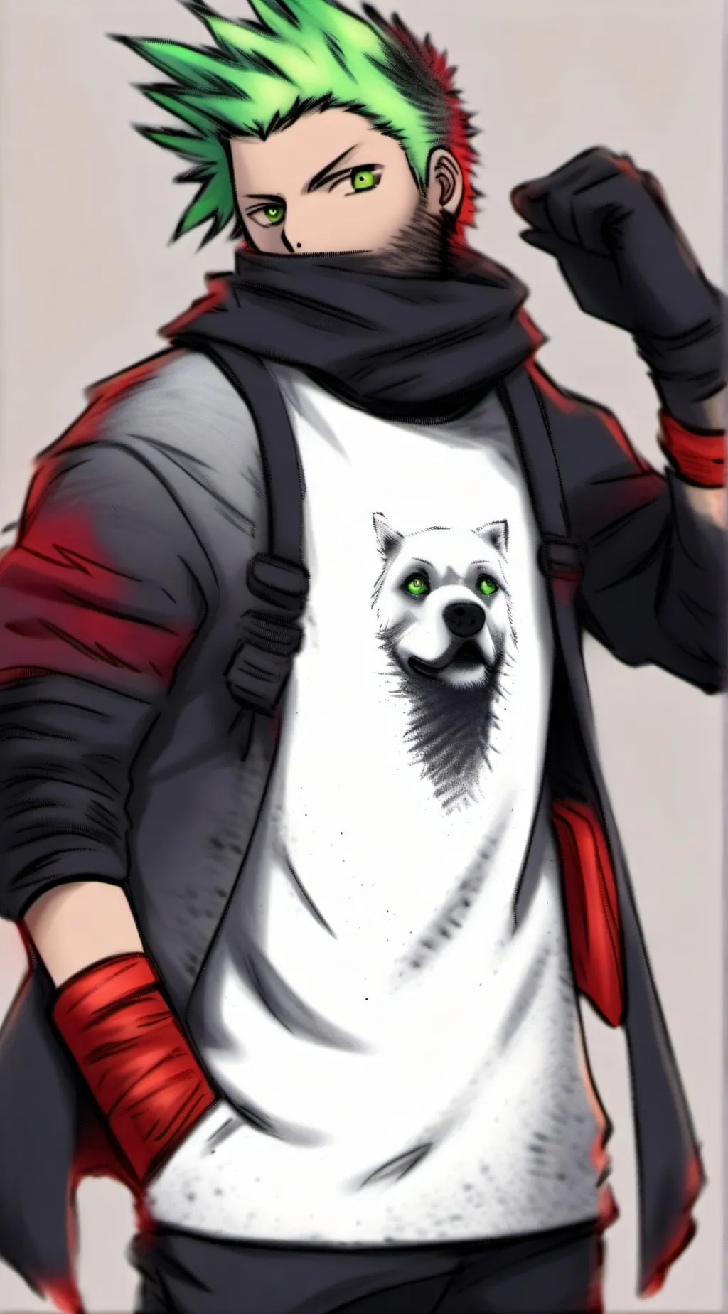 ai character: 💚Izuku Midoriya 💚 background