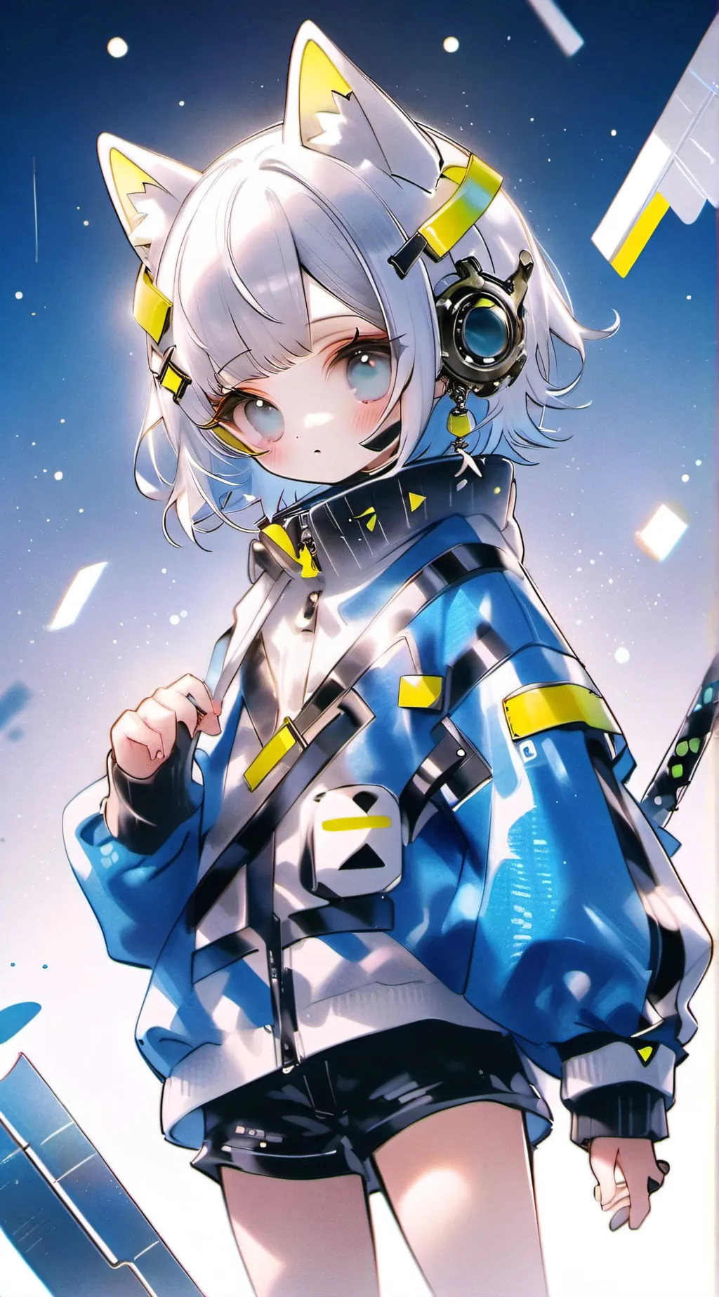 ai character: Furry girl background