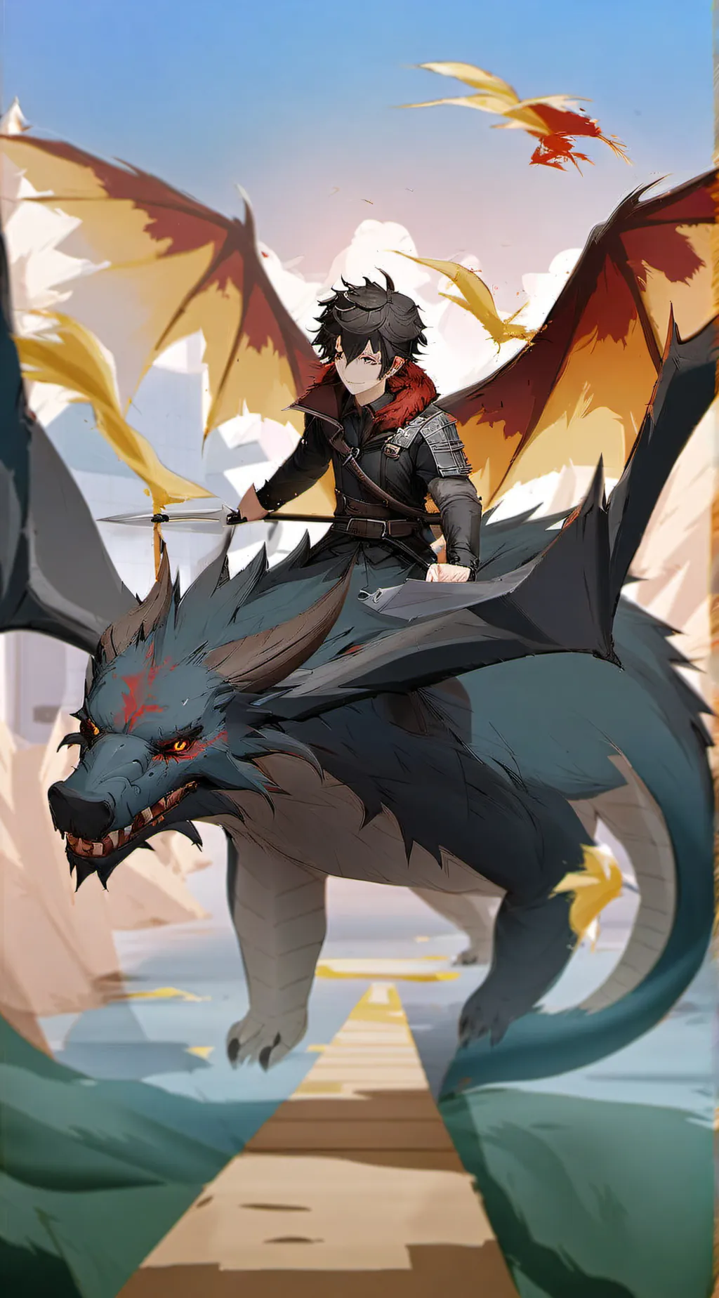 ai character: MHA New Student background