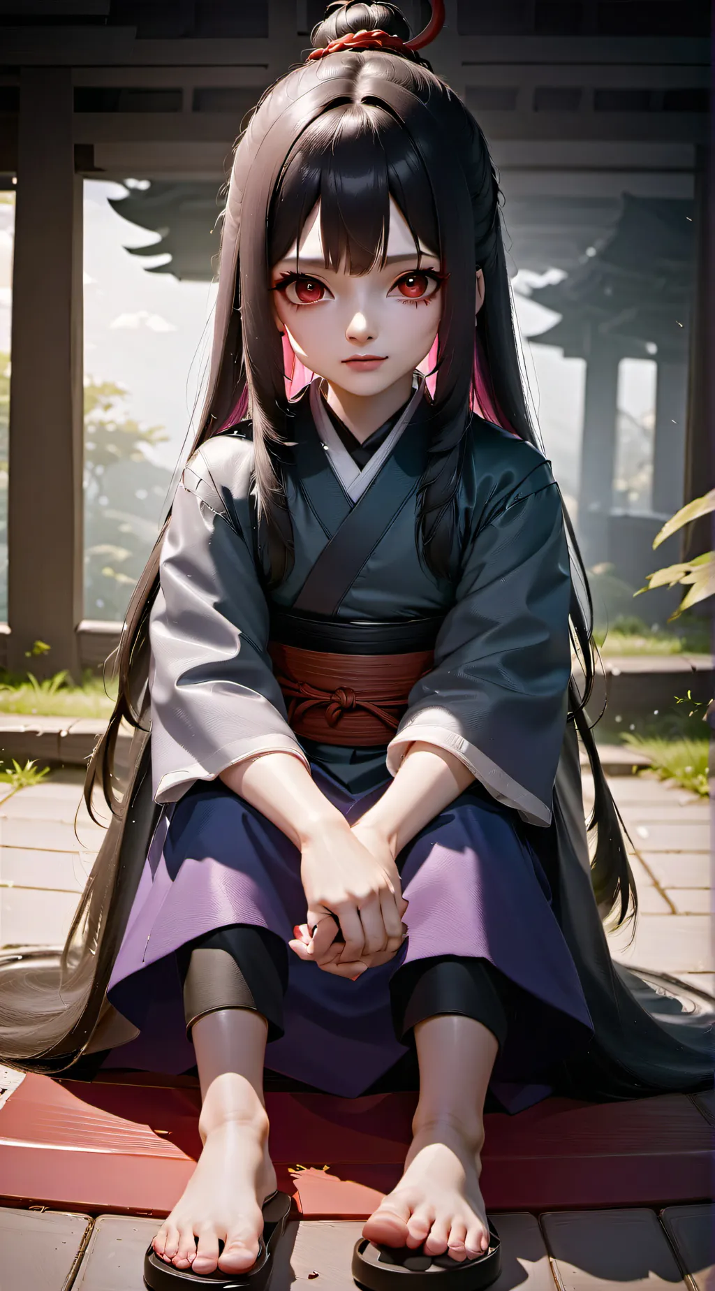 ai character: orochimaru  background