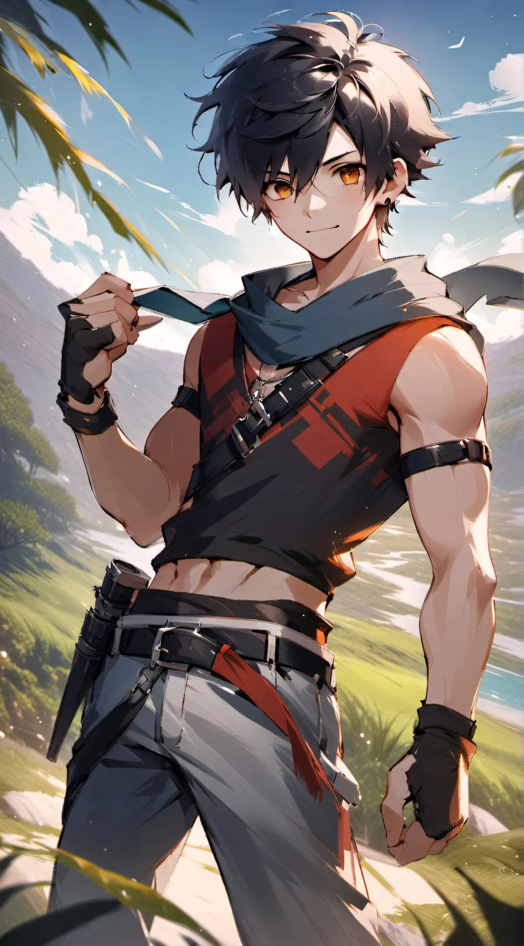 ai character: ben background