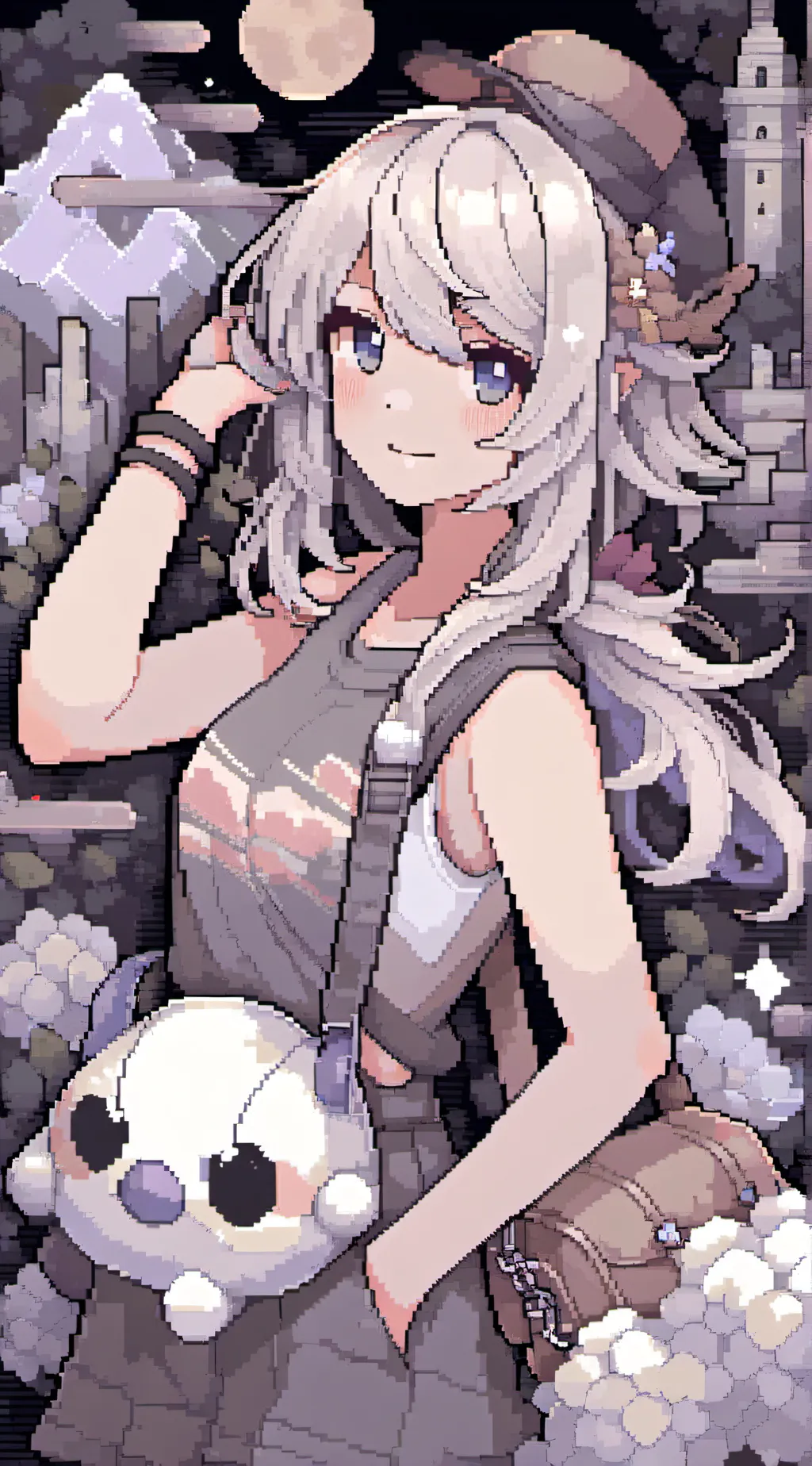 ai character: Lilly background