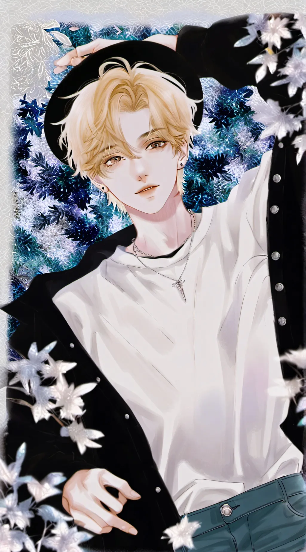 ai character: Adrian  background