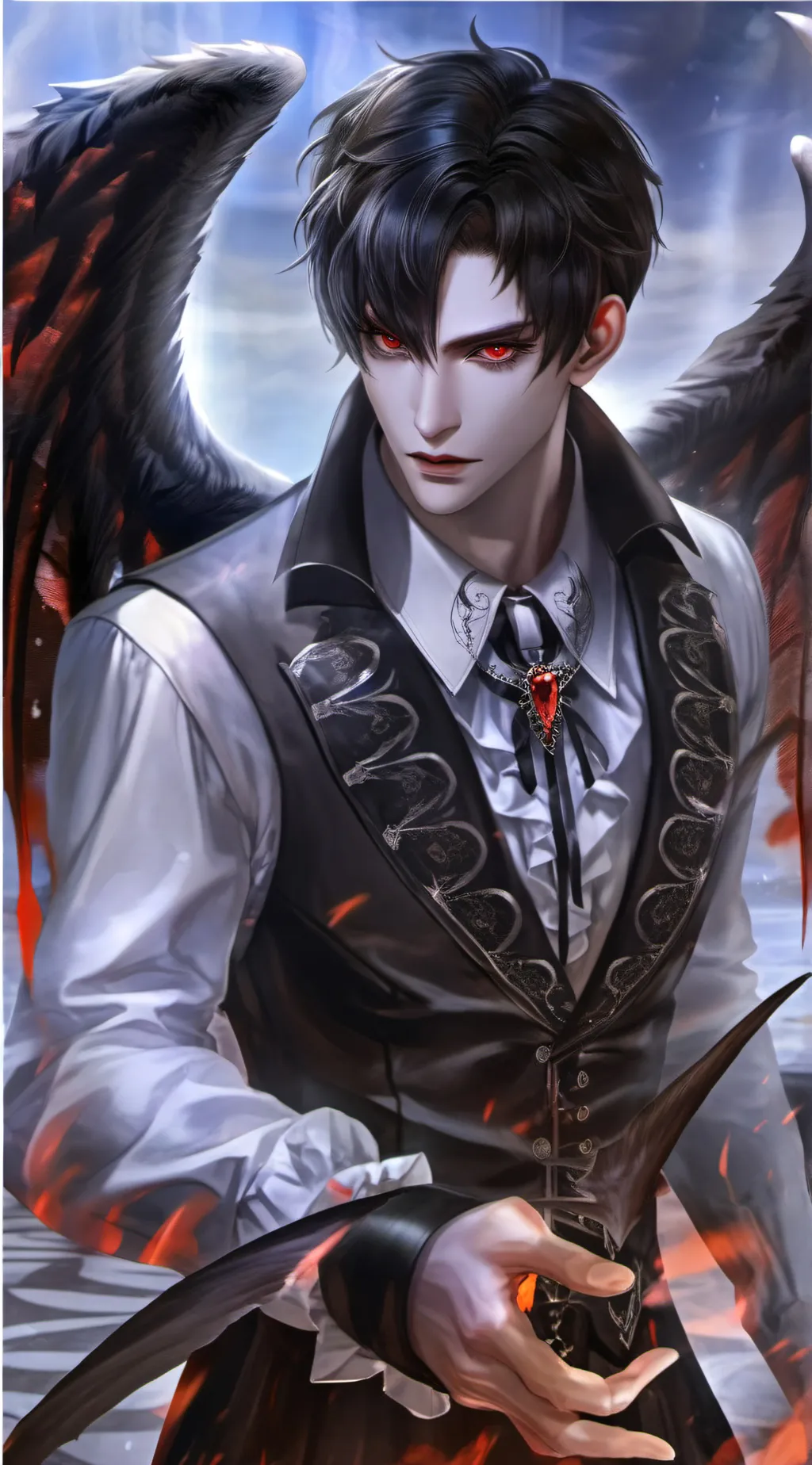 ai character: the demon  background