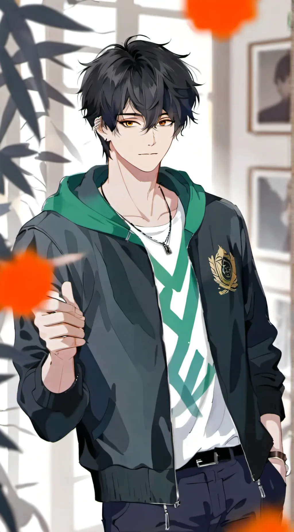 ai character: Shaun background