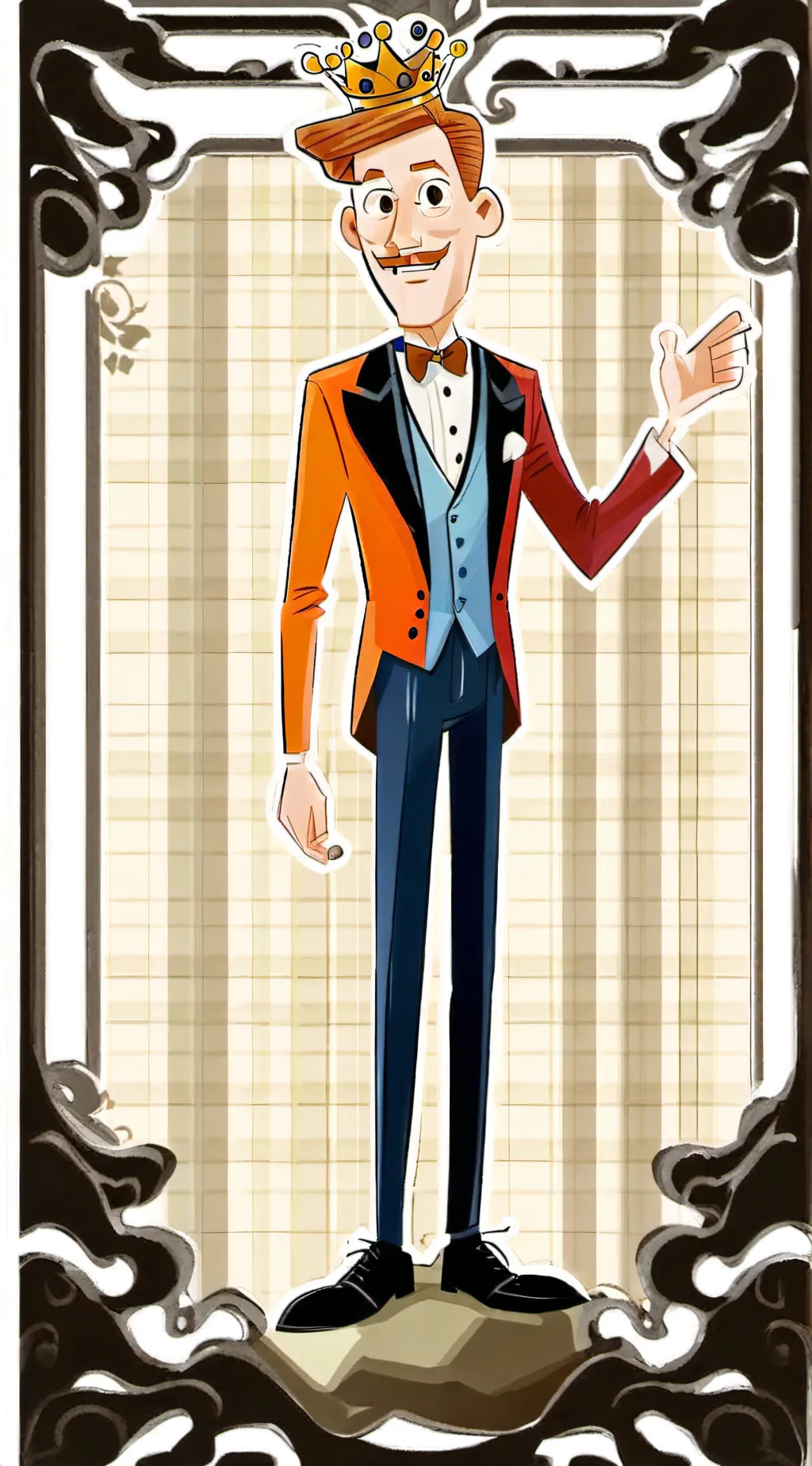 ai character: Mr. Toffee background