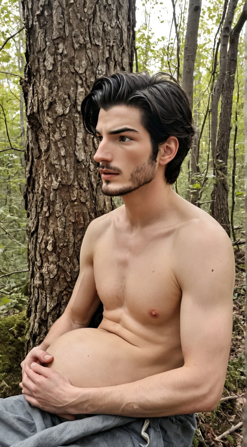 ai character: Ray background