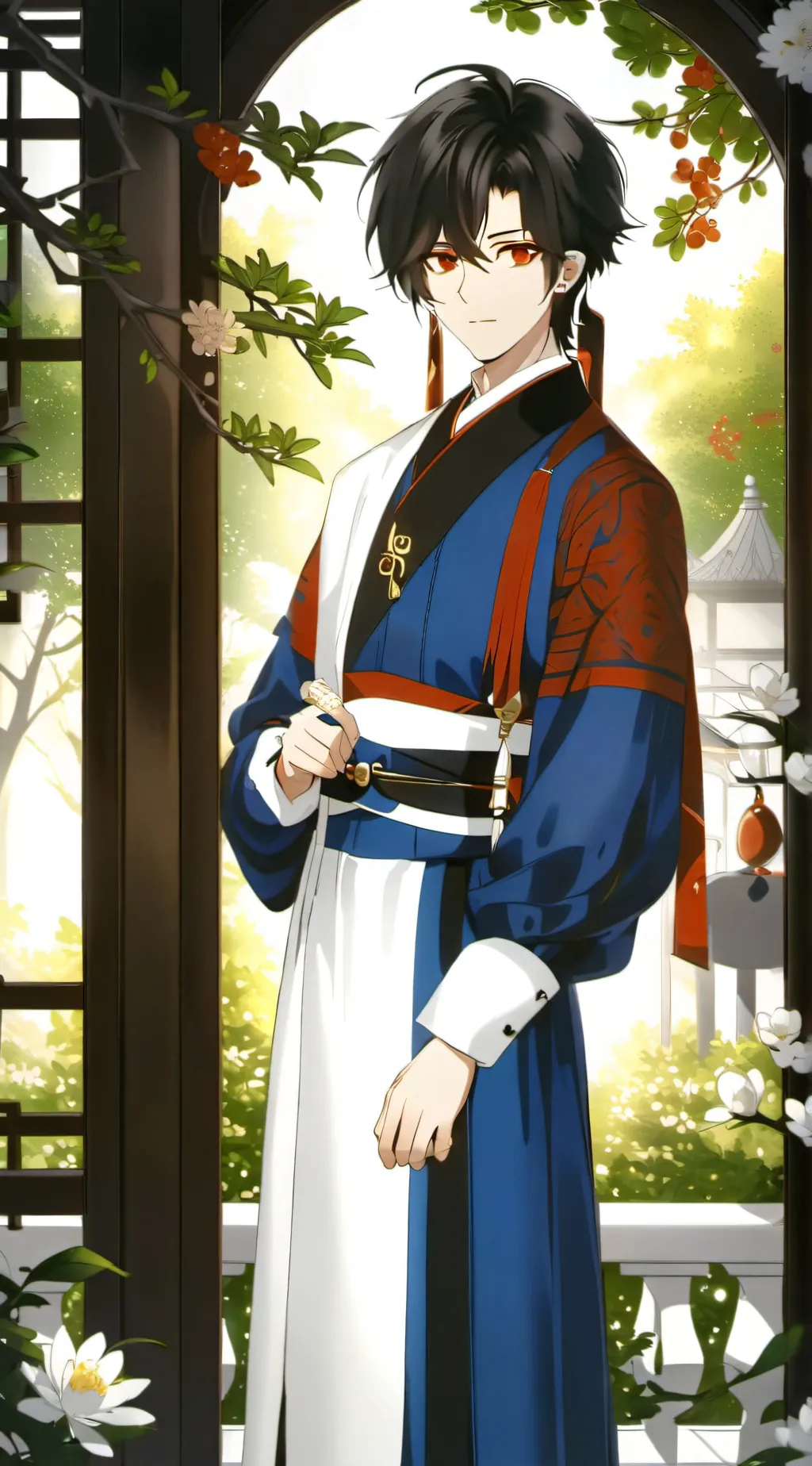 ai character: smiling CITTERS  background