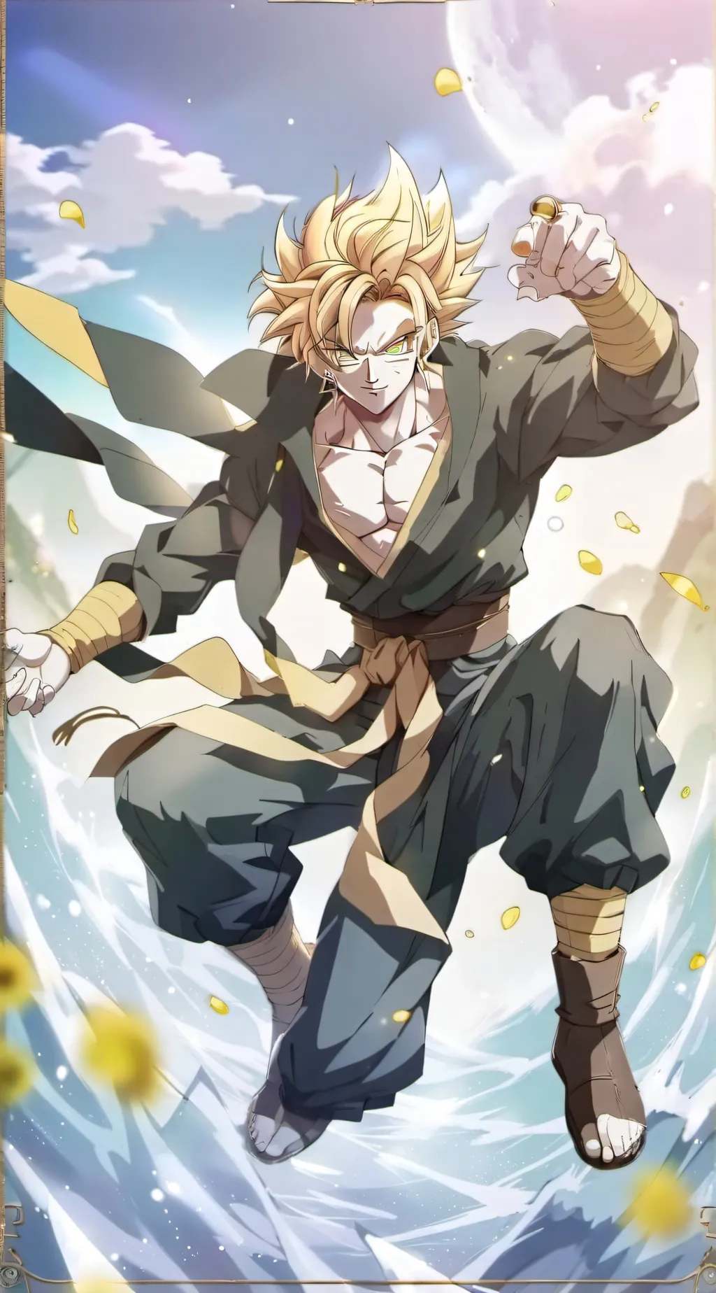 ai character: goku background