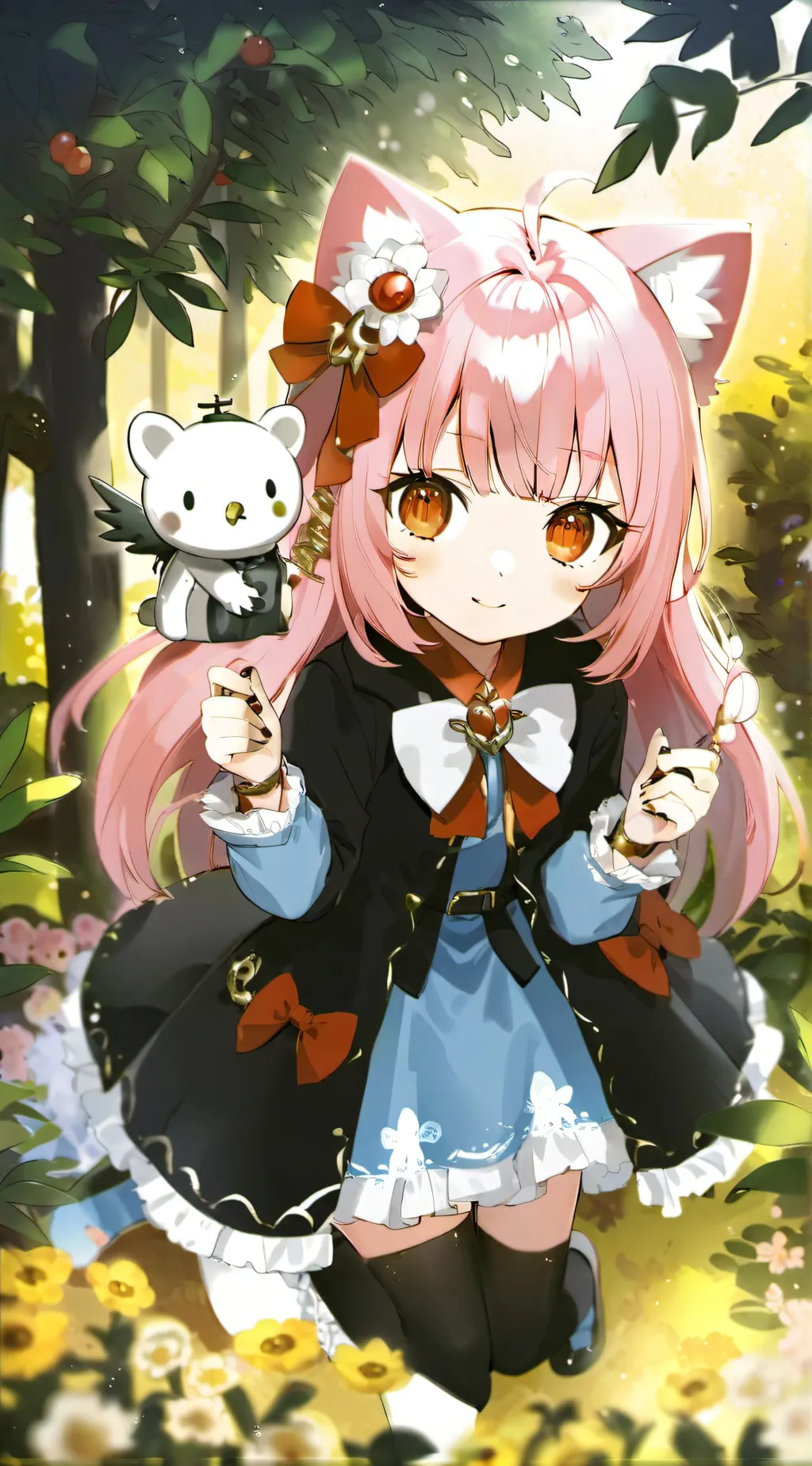 ai character: 😻SARKA π°• background