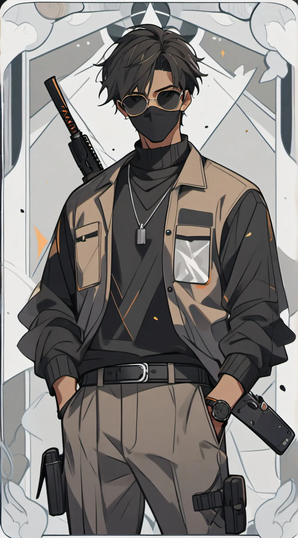 ai character: Sebastian background