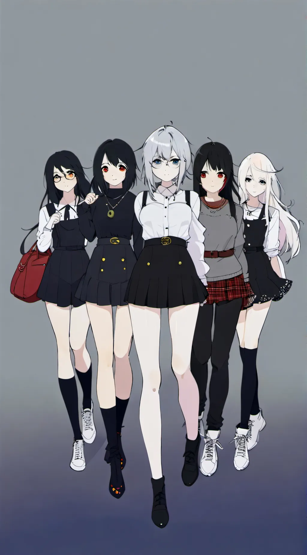 ai character: Quintuplets background