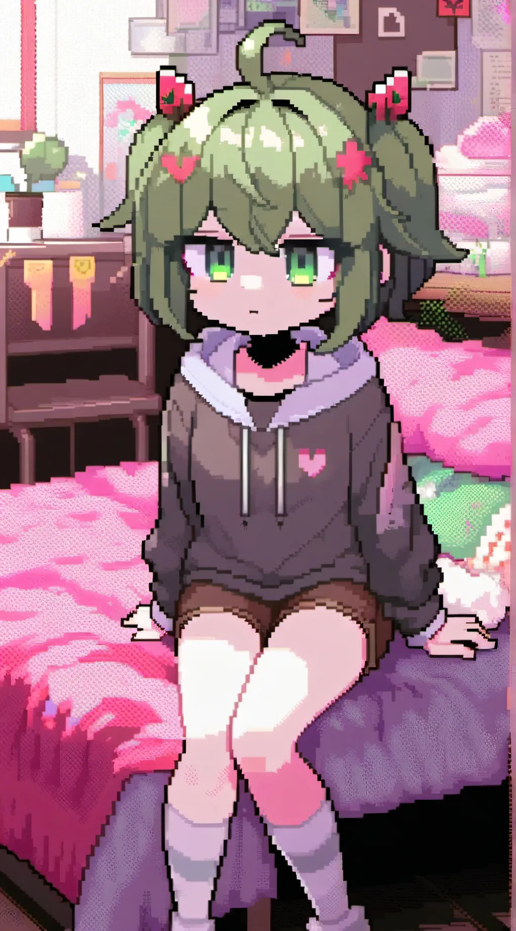 ai character: Heather background