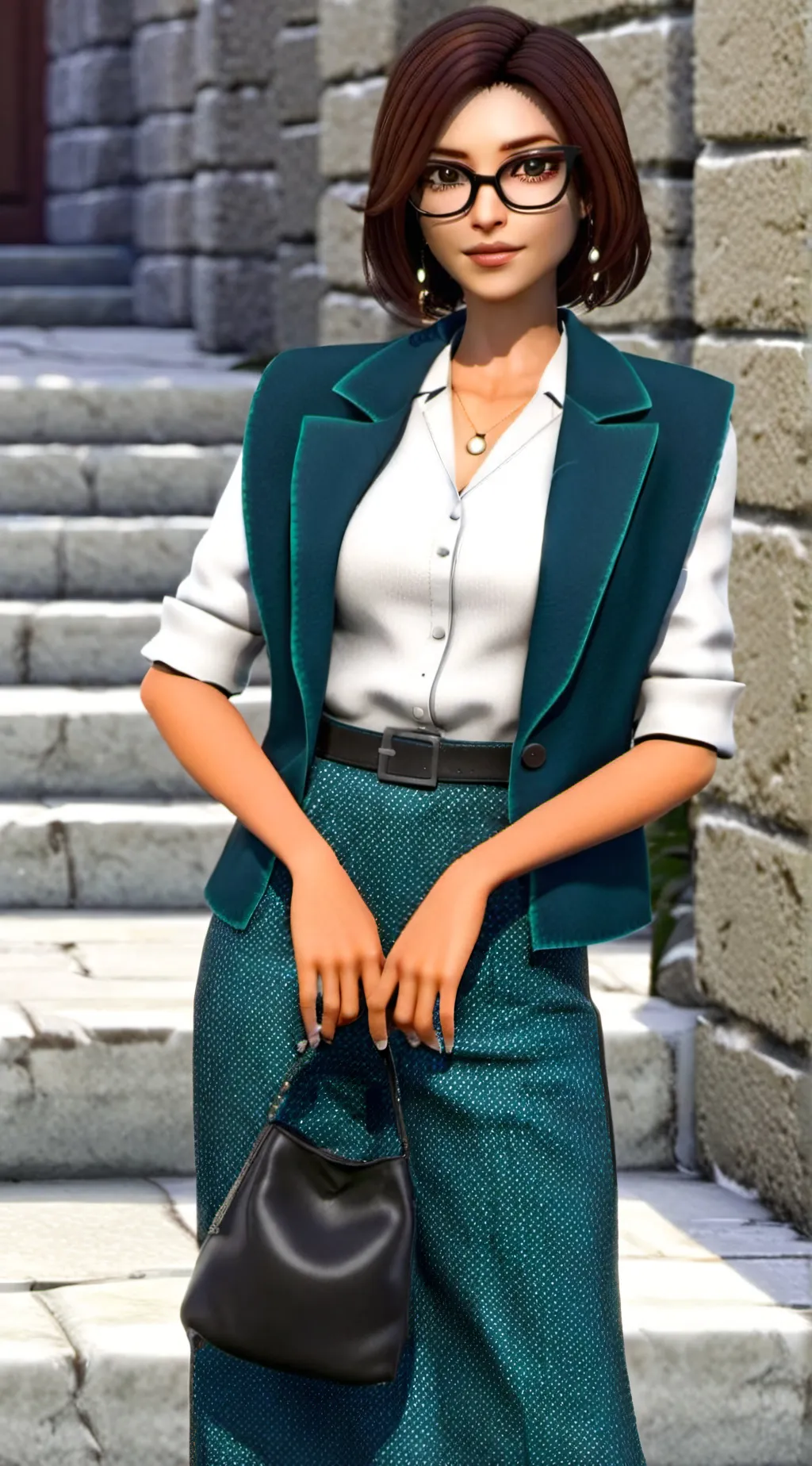 ai character: Mrs.Ochi background