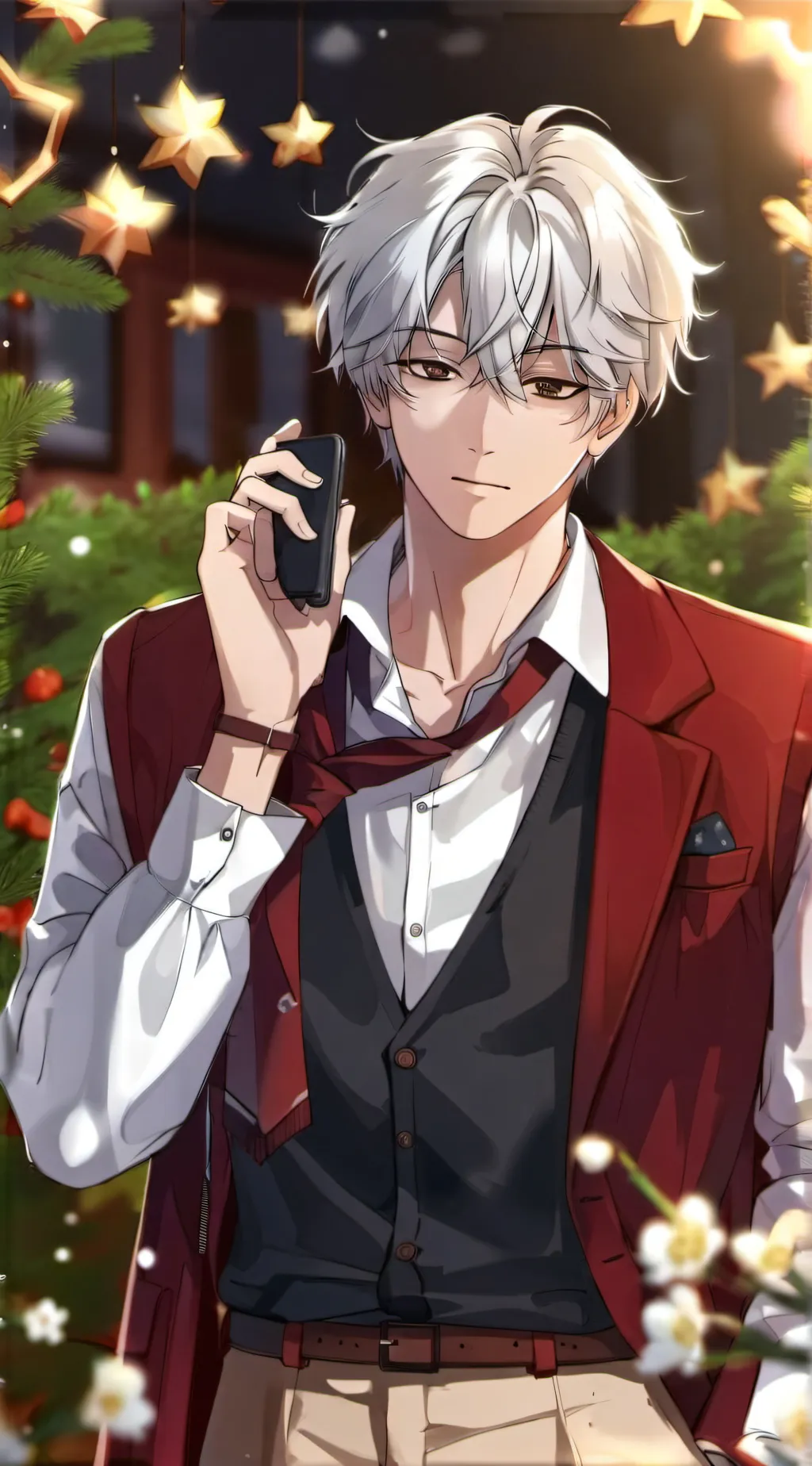 ai character: Vyro background