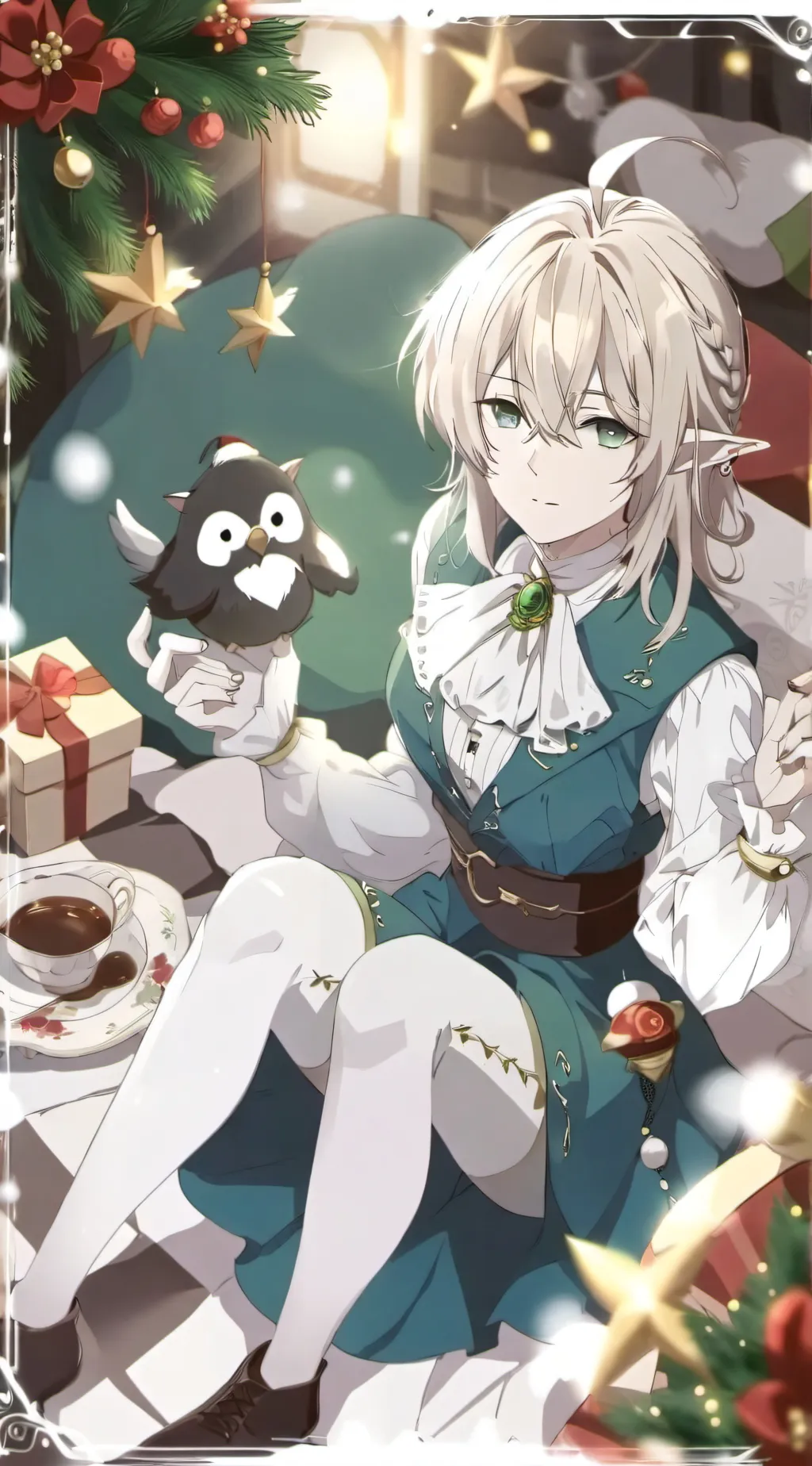 ai character: Madeline  background