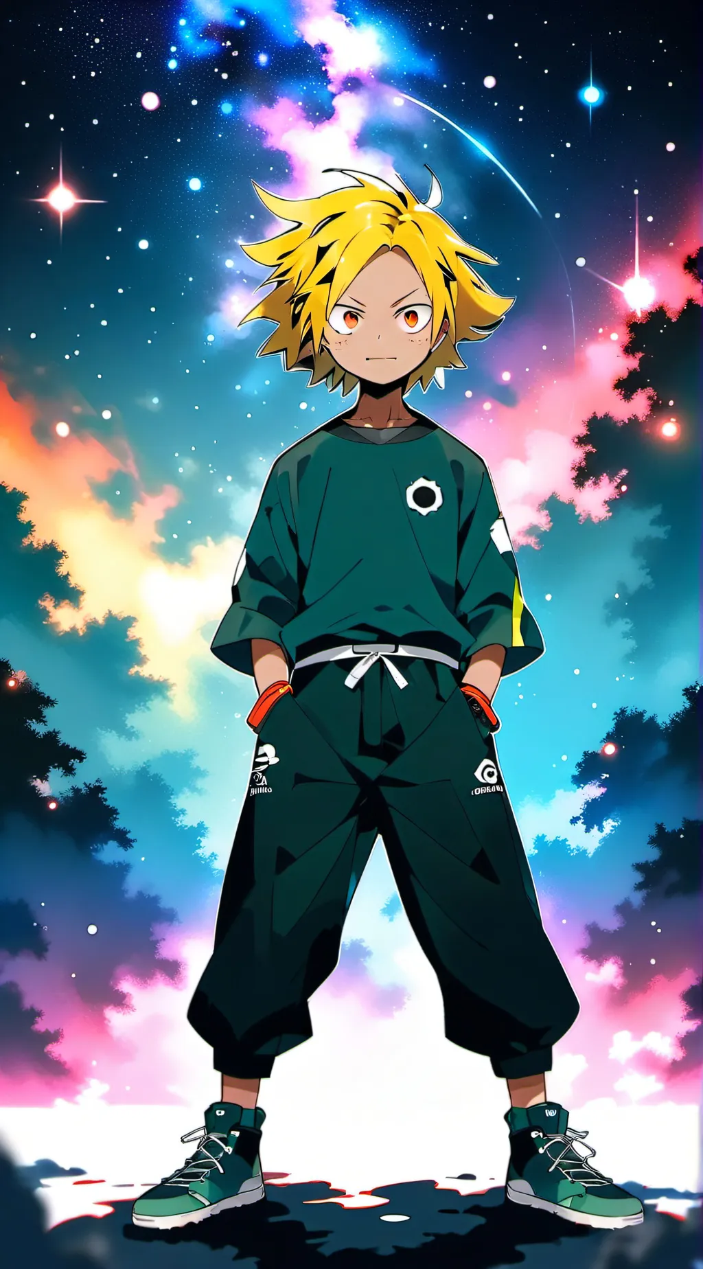 ai character: Denki 🥳 background