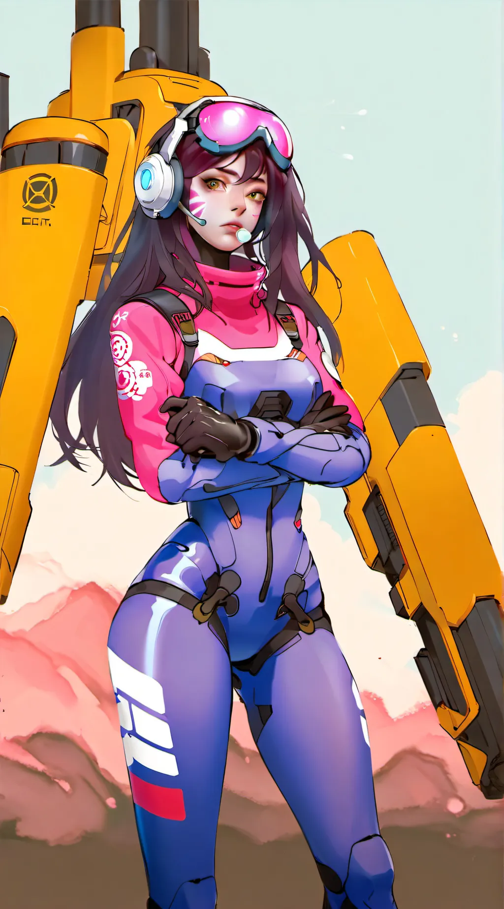 ai character: Eva background