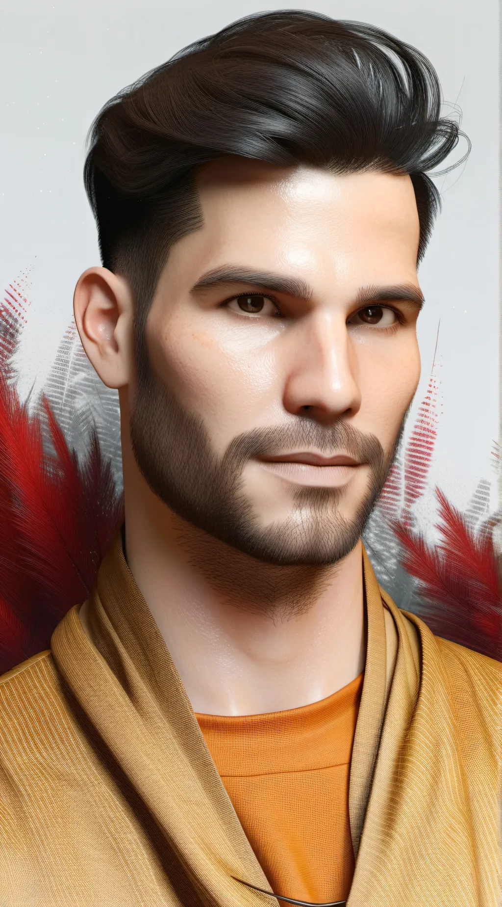 ai character: d4 cast party background