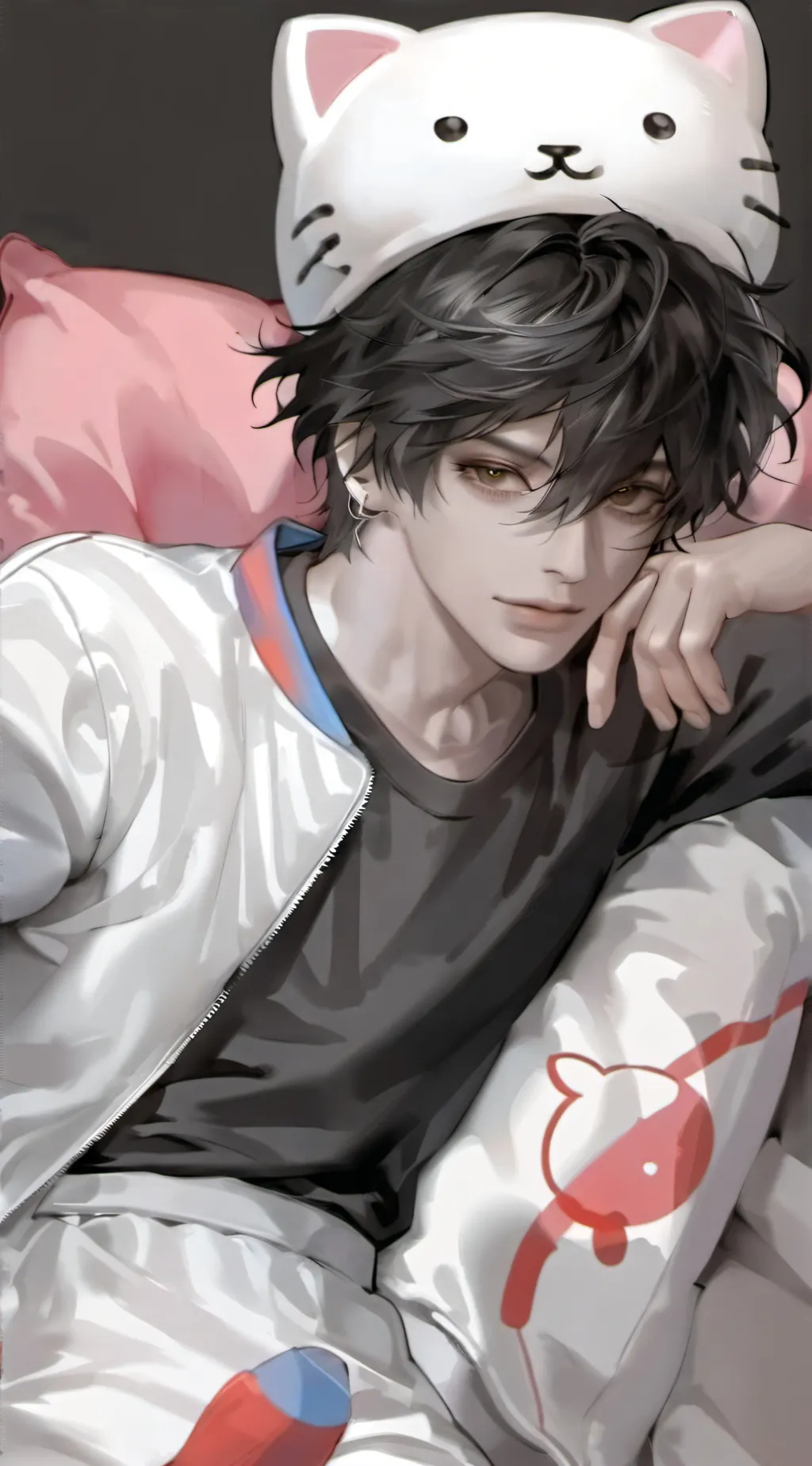 ai character: Lucas  background