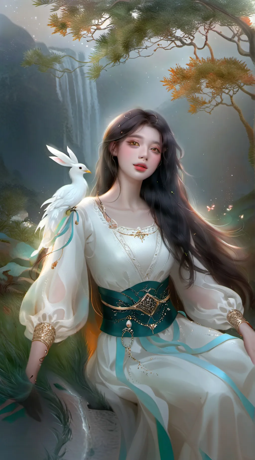 ai character: 🅛 🅤 🅝 🅐 background