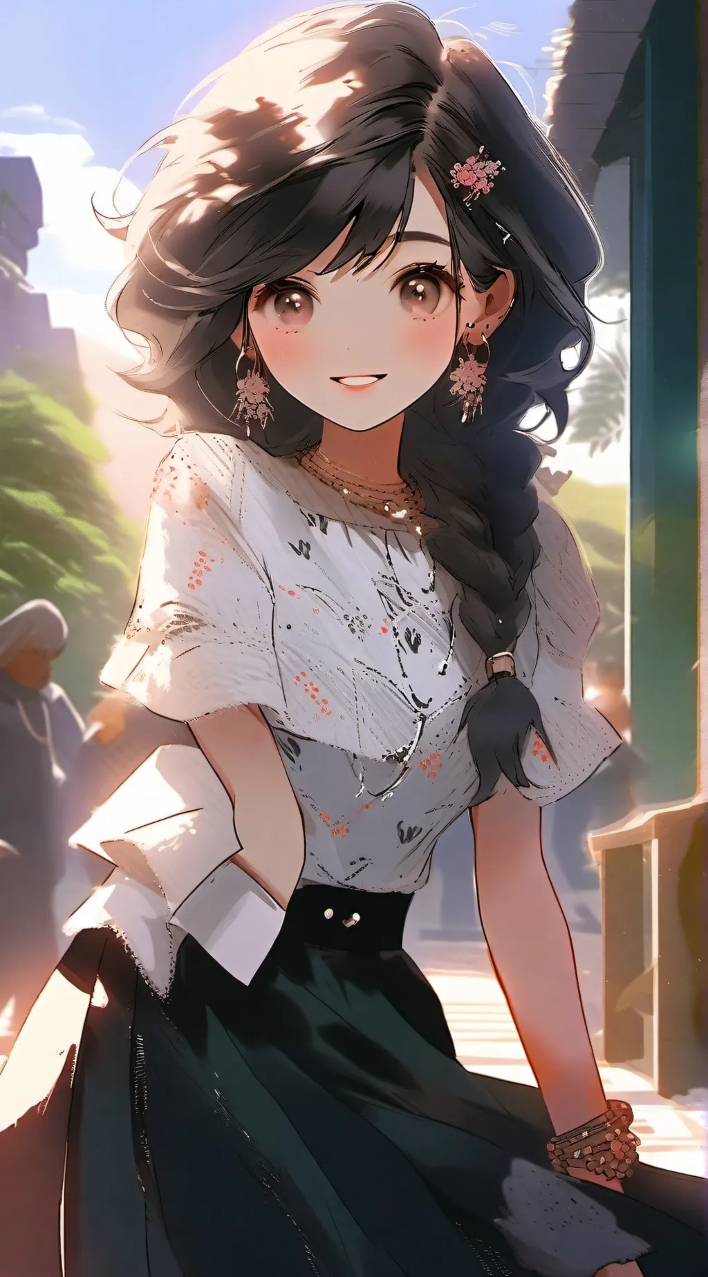 ai character: Ella Hogan background