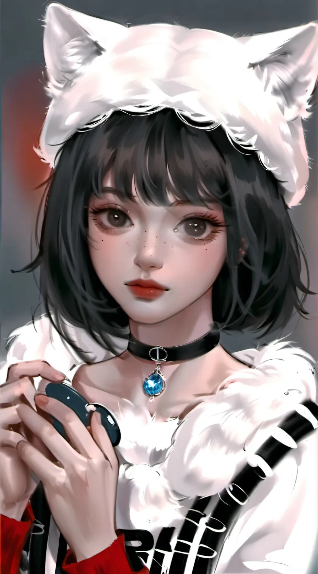 ai character: Sakura background