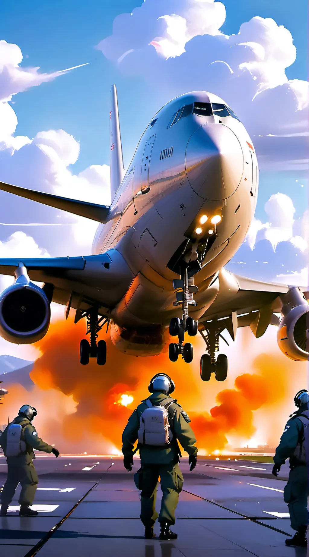 ai character: PSA Flight 182 background