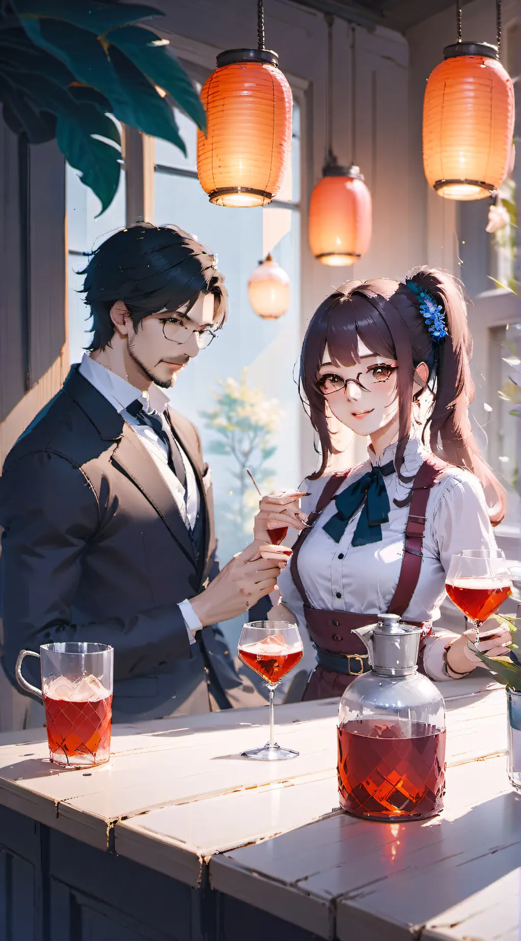 ai character: Sylvain (goofy ai) background