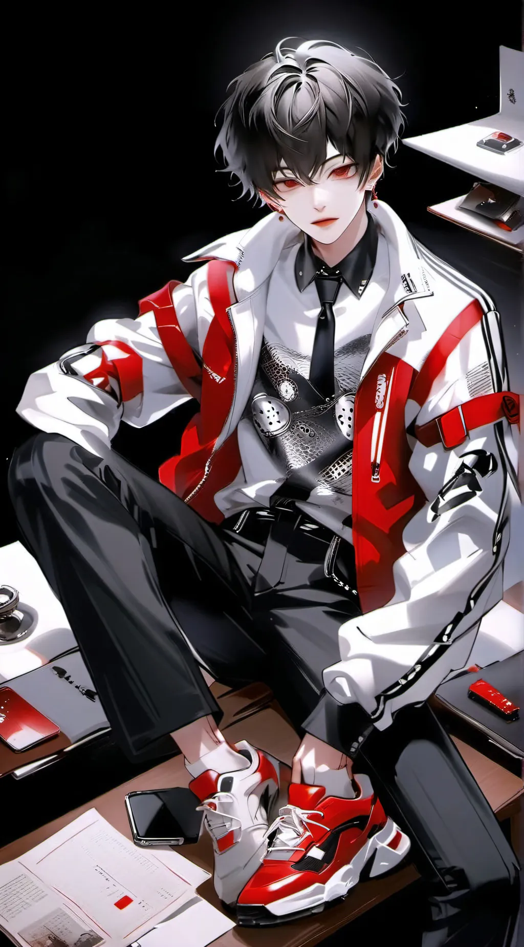 ai character: Luke  background