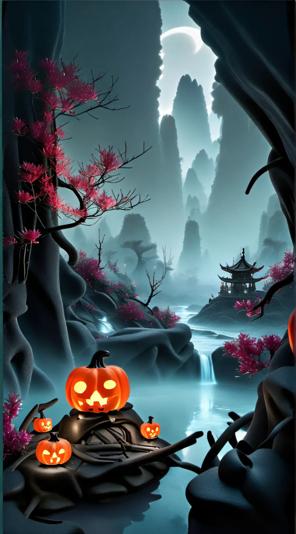 ai character: Hogwarts  background