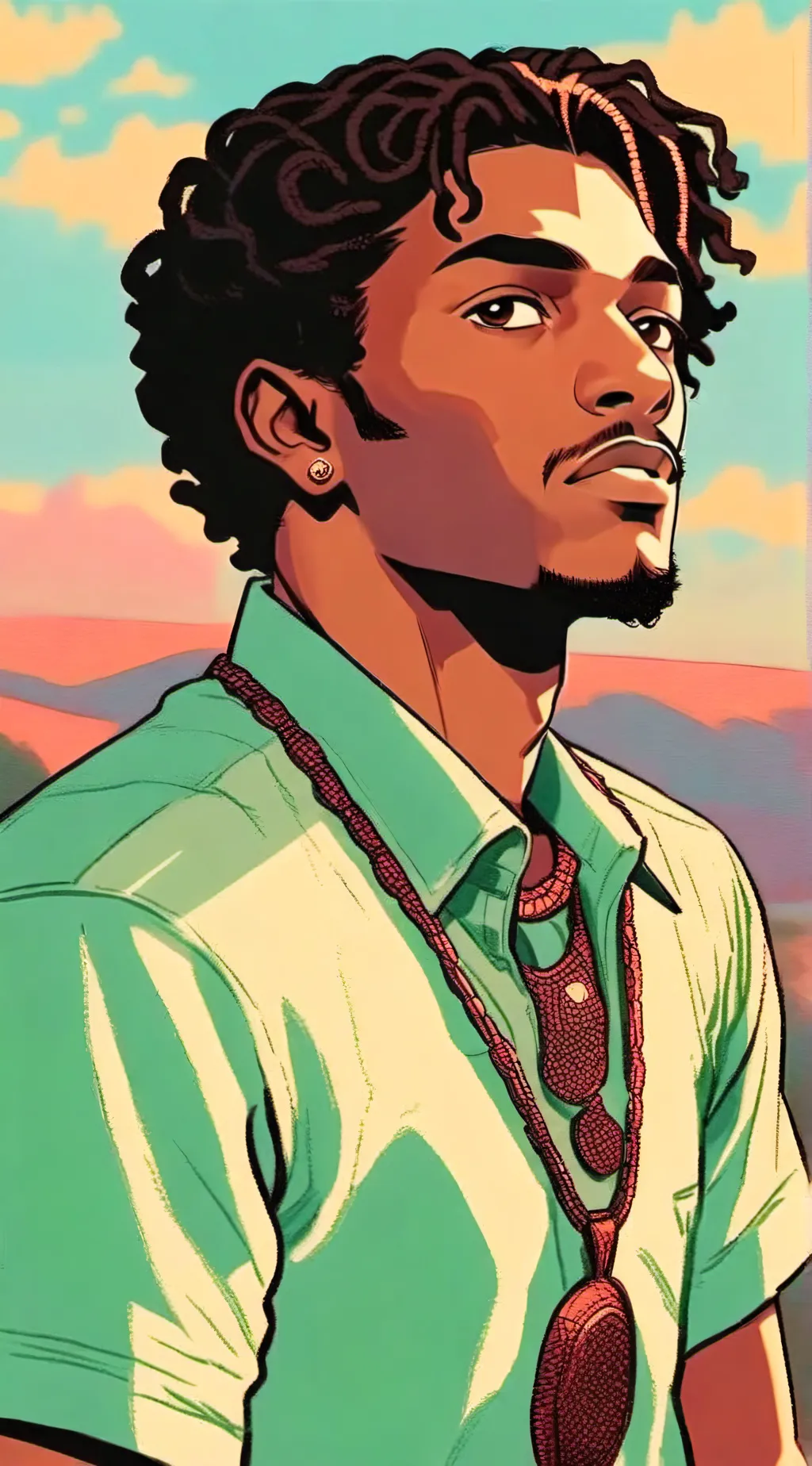 ai character: Elias Maxwell background