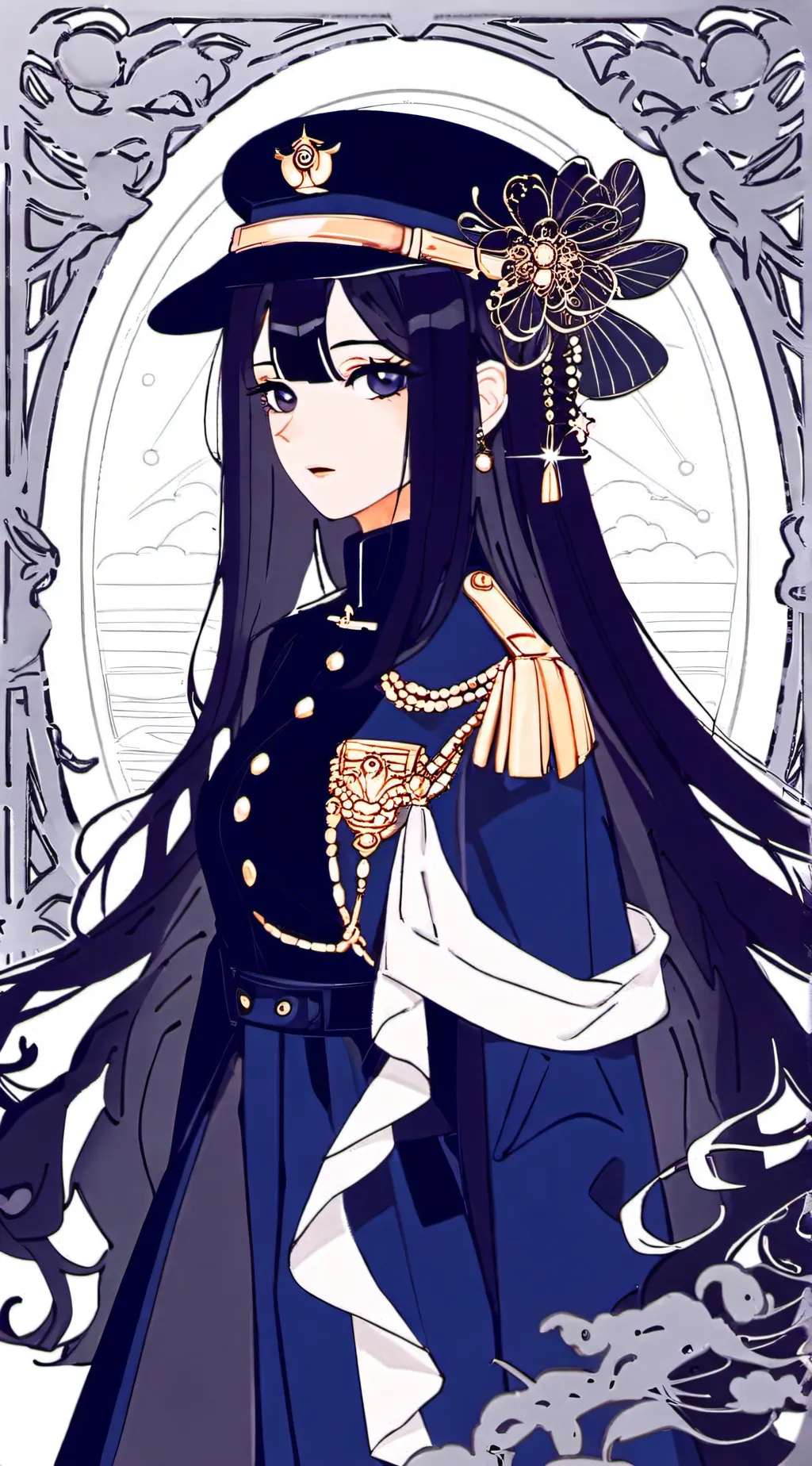 ai character: kny background