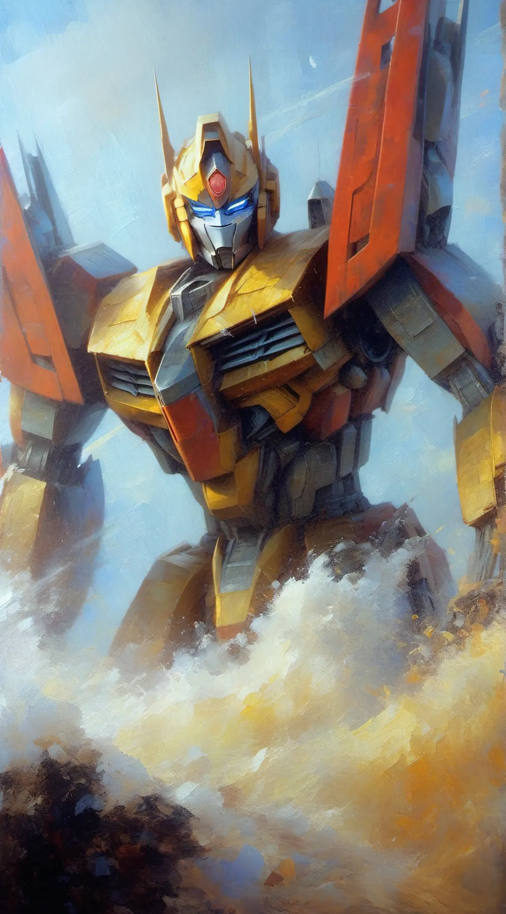 ai character: Transformers background