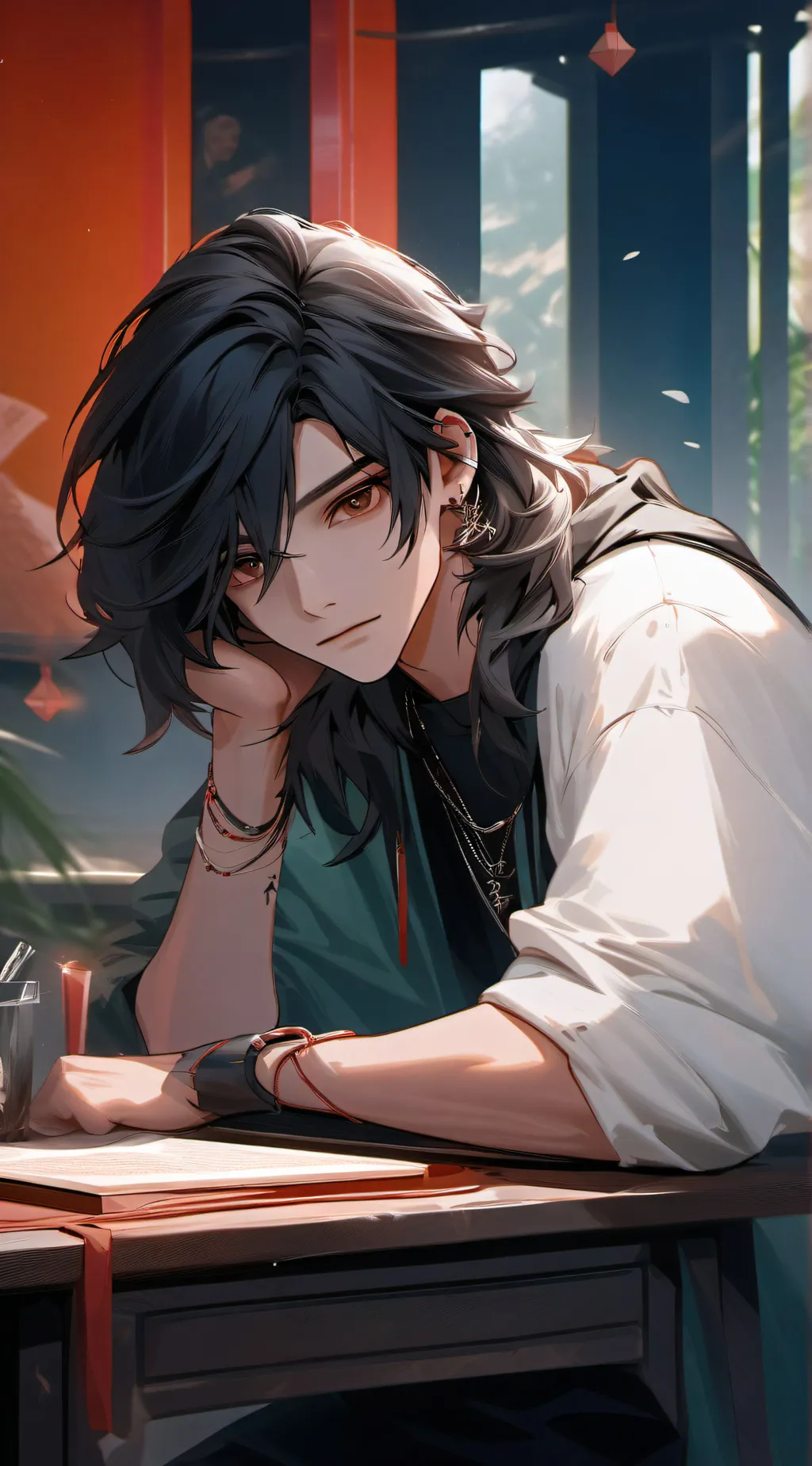 ai character: Kai background