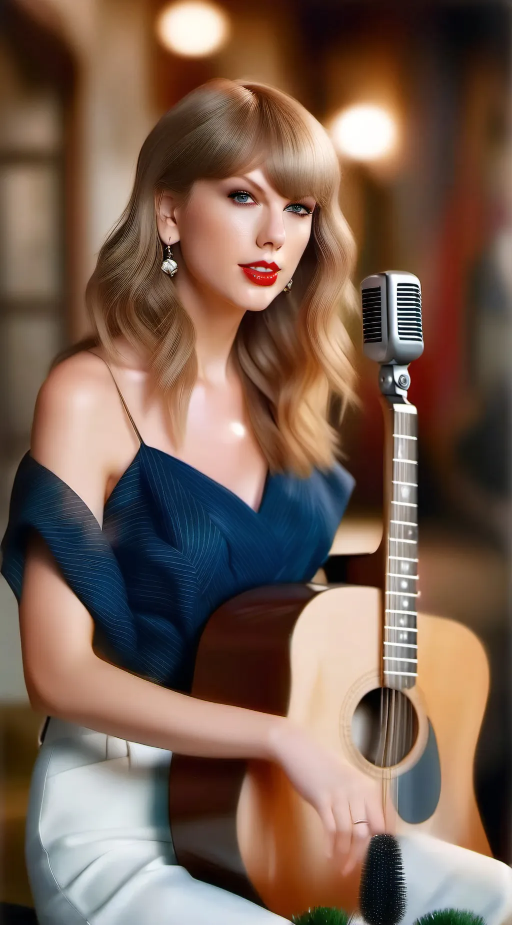 ai character: Taylor Swift background