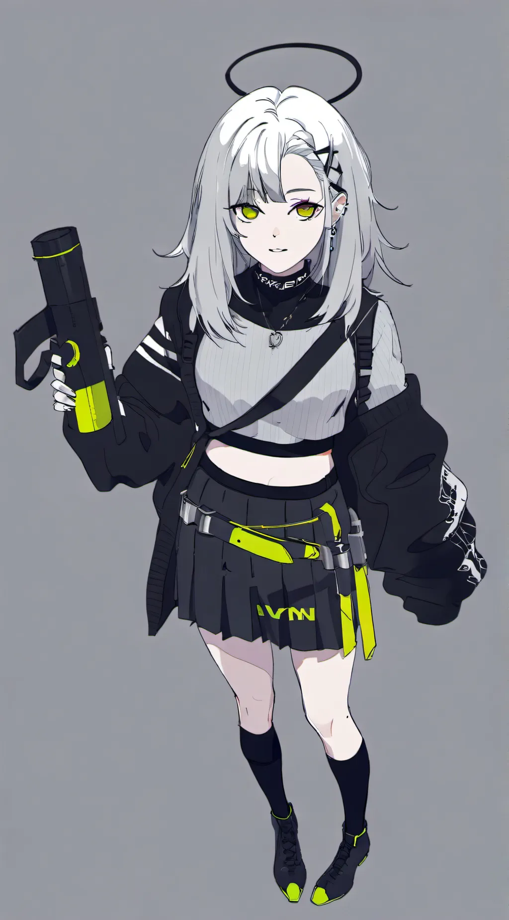 ai character: time drone background