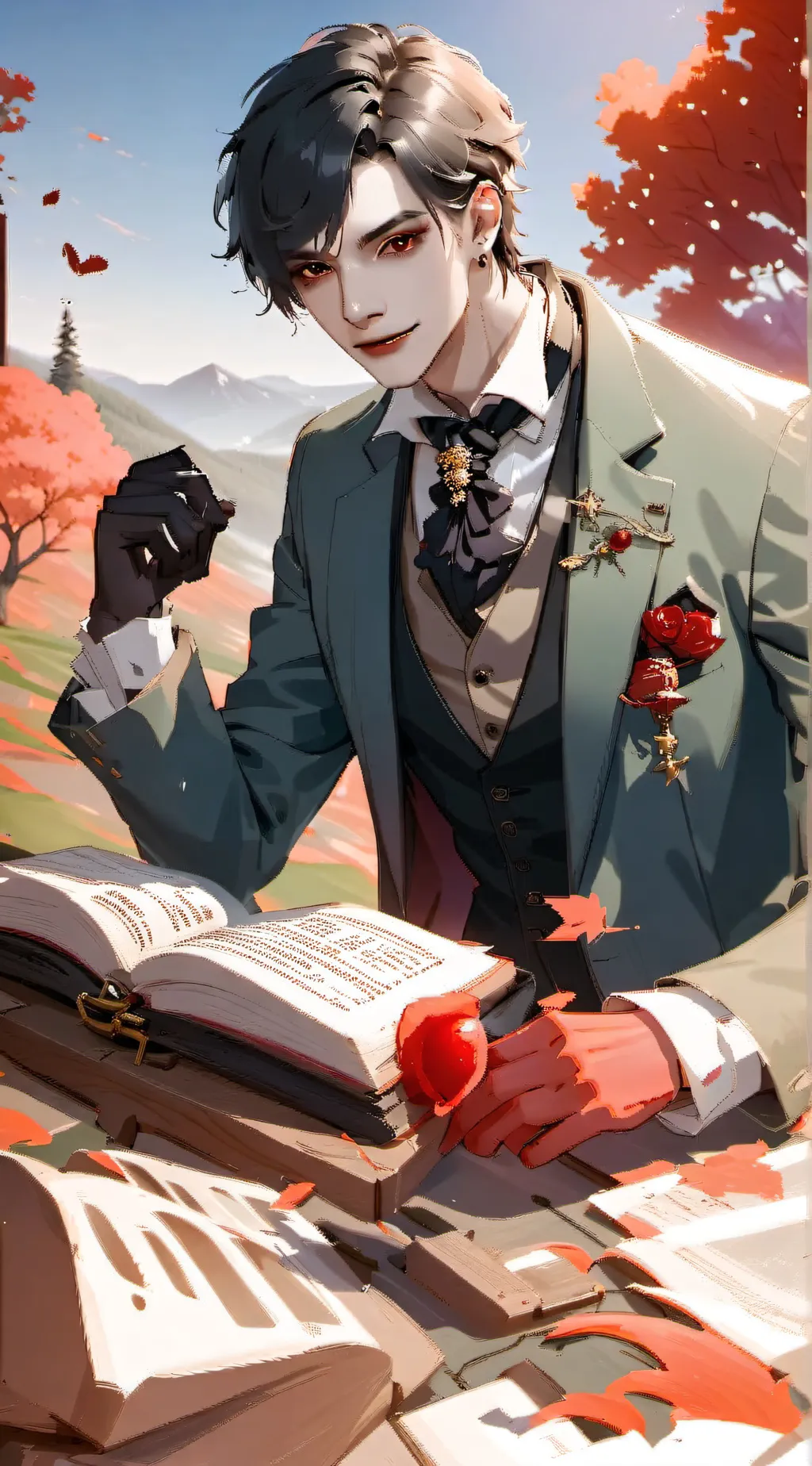 ai character: the vampire lore background