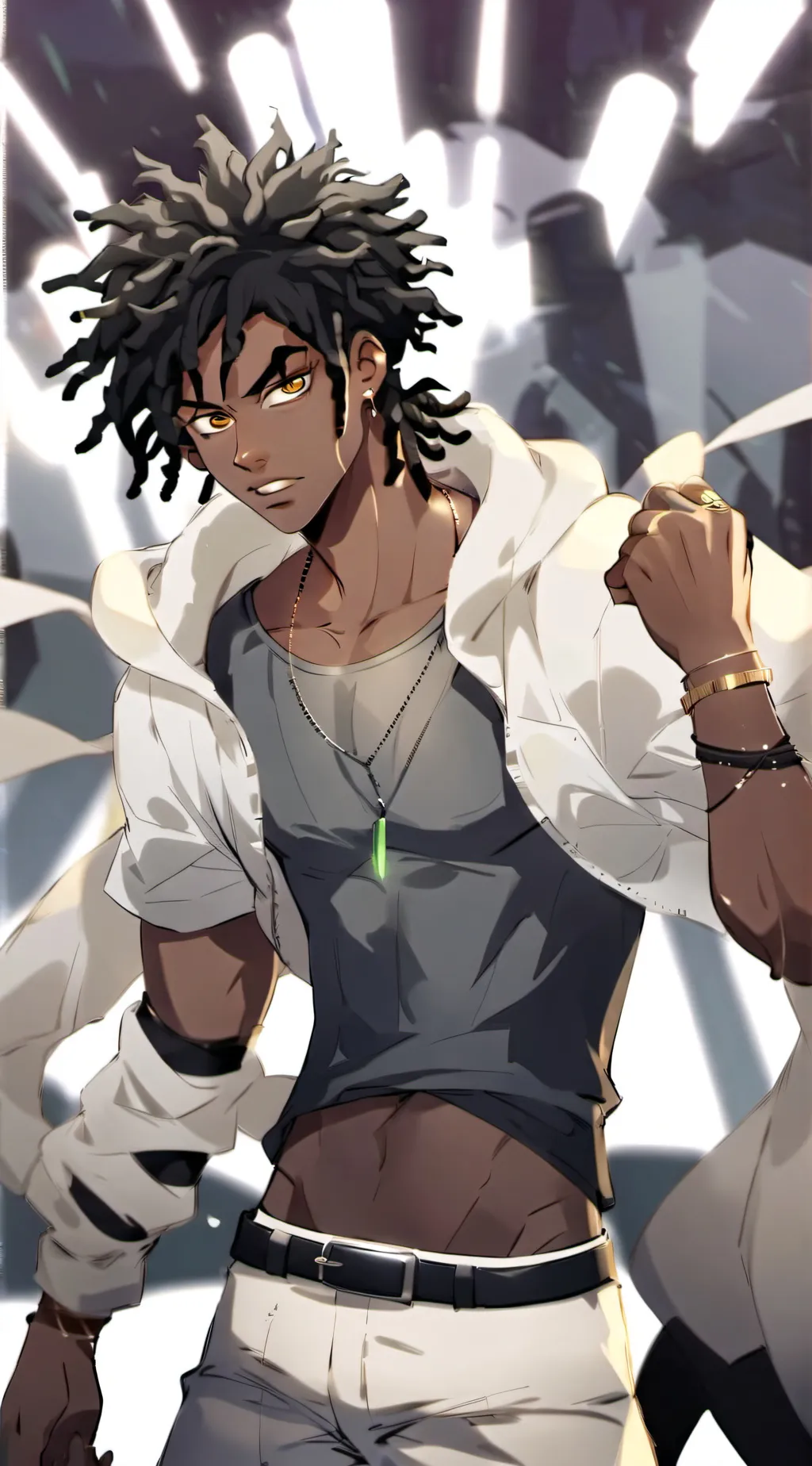 ai character: ・★〜Dray〜☆・ background