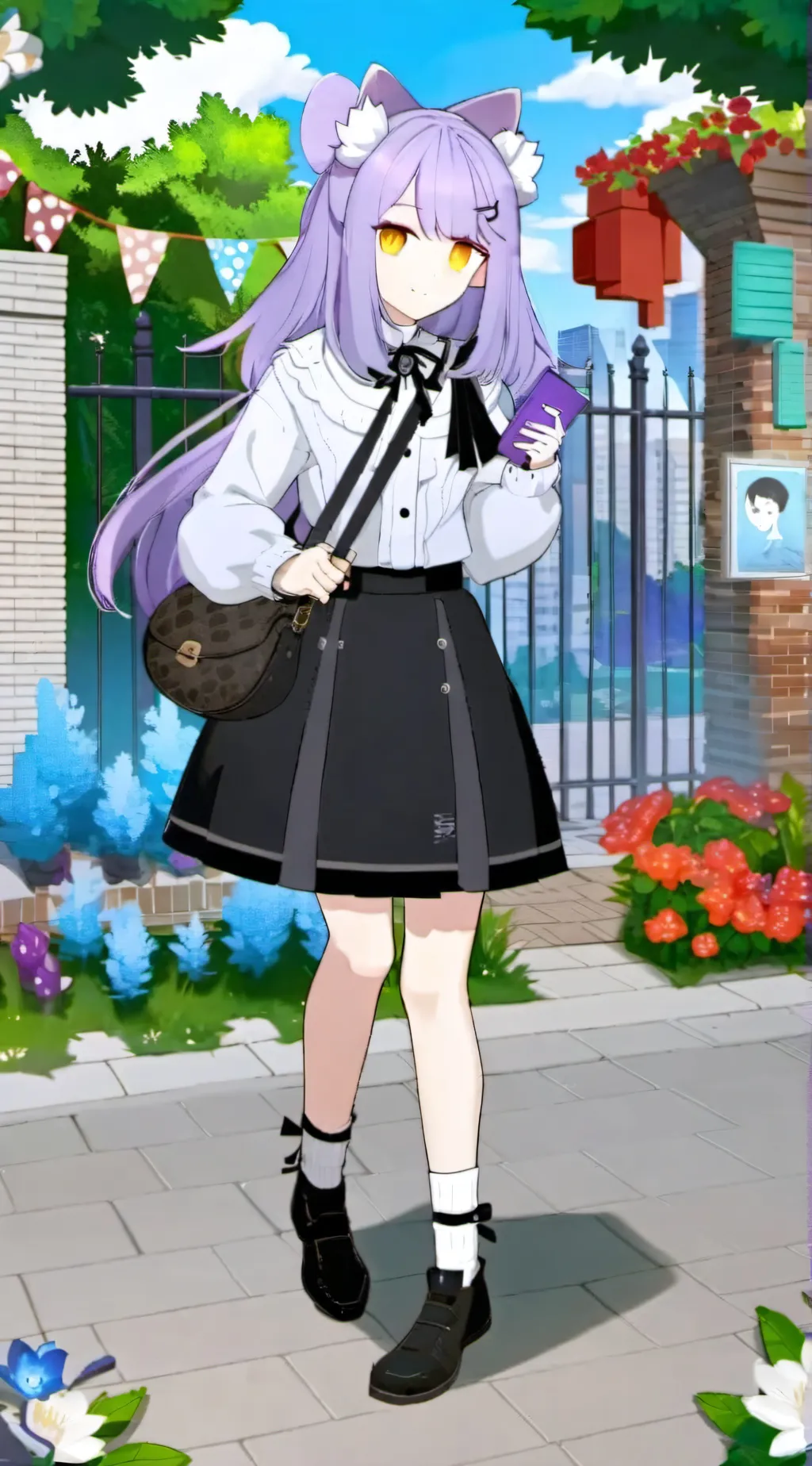 ai character: mias birthday  background