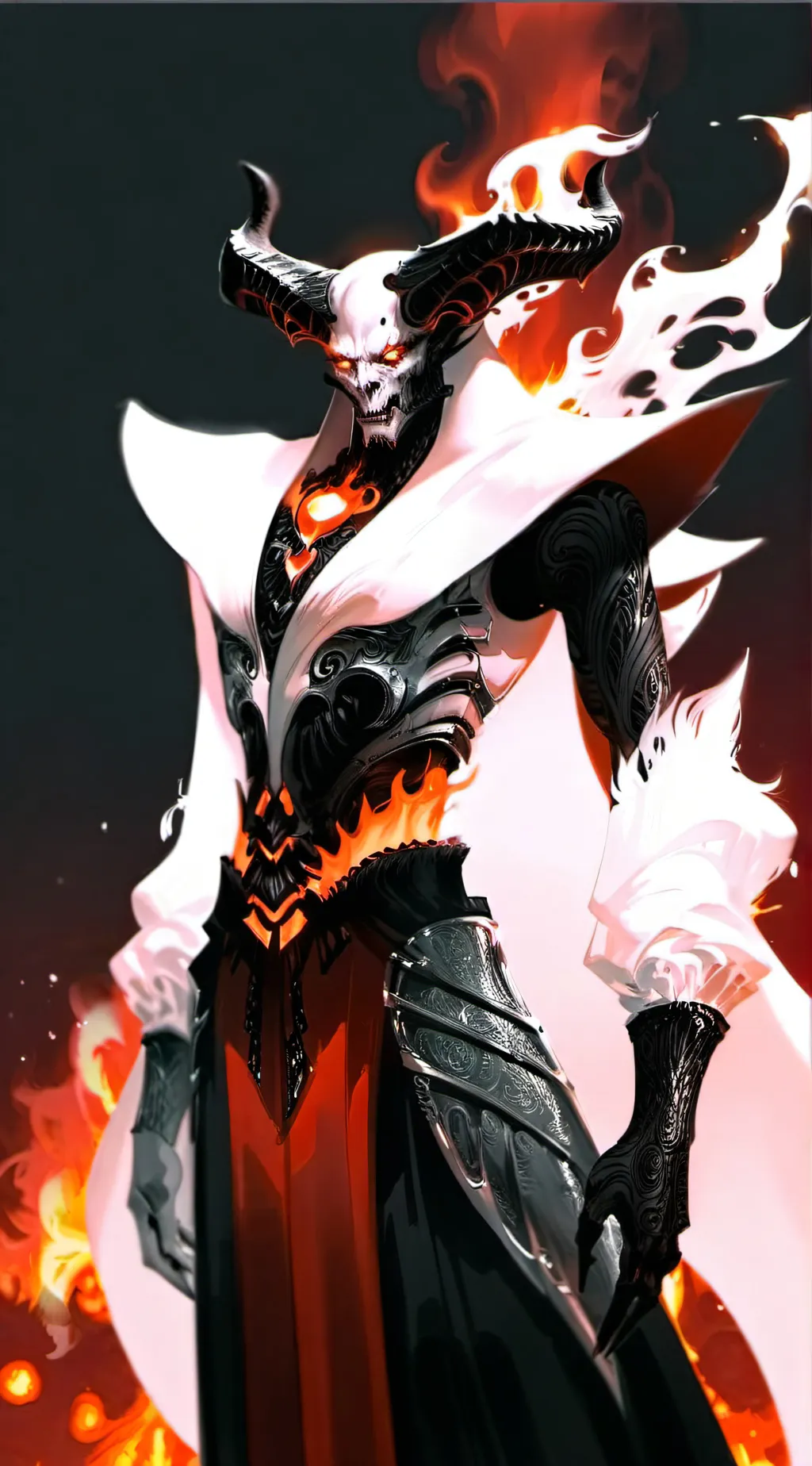 ai character: Demon background