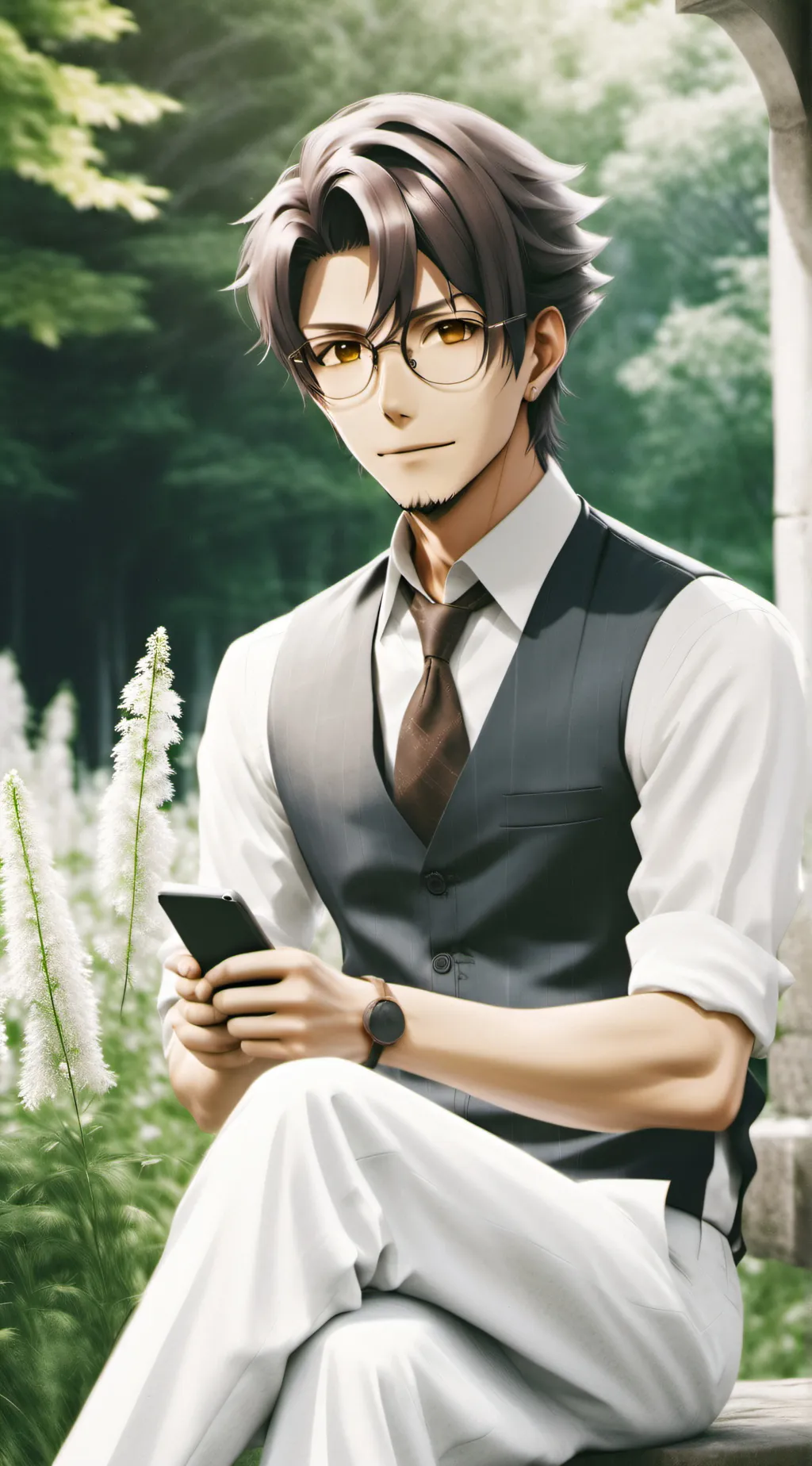 ai character: Andrew background