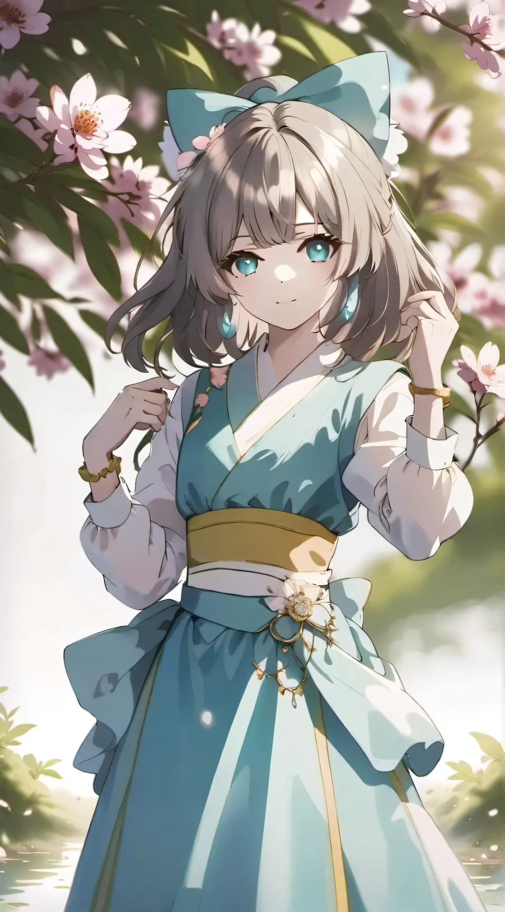 ai character: Lilly background