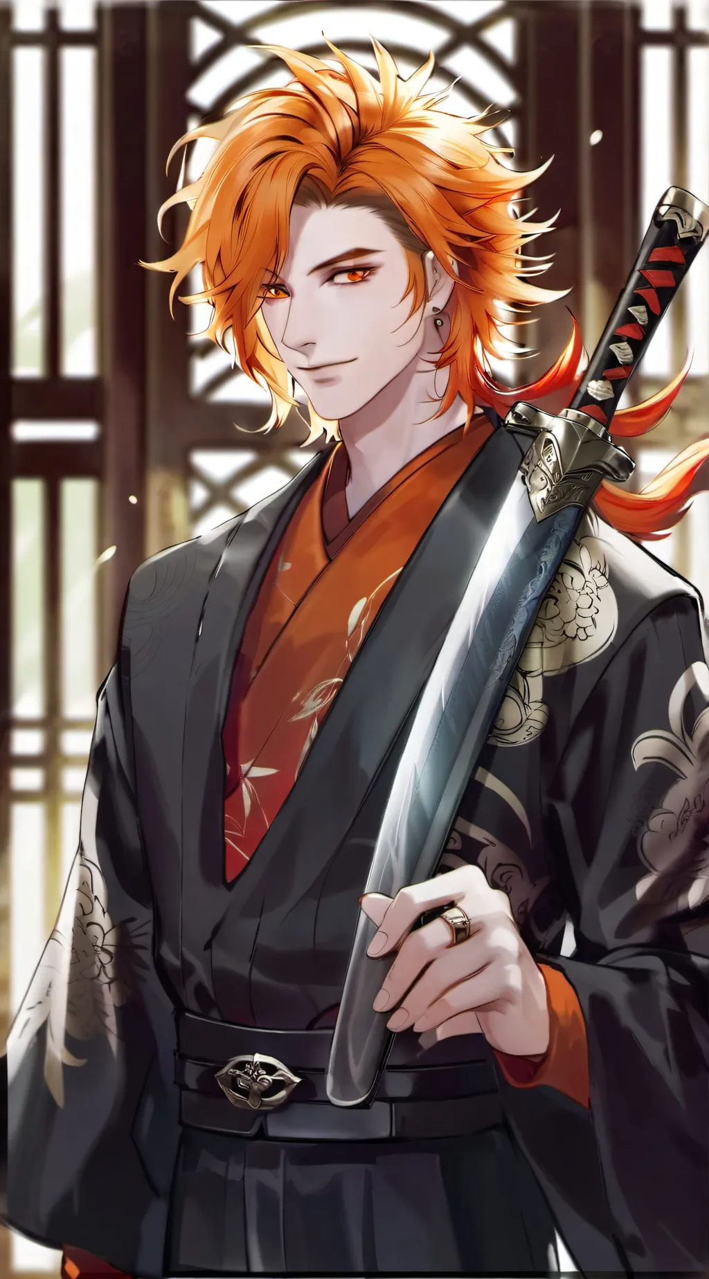 ai character: Ichigo  background