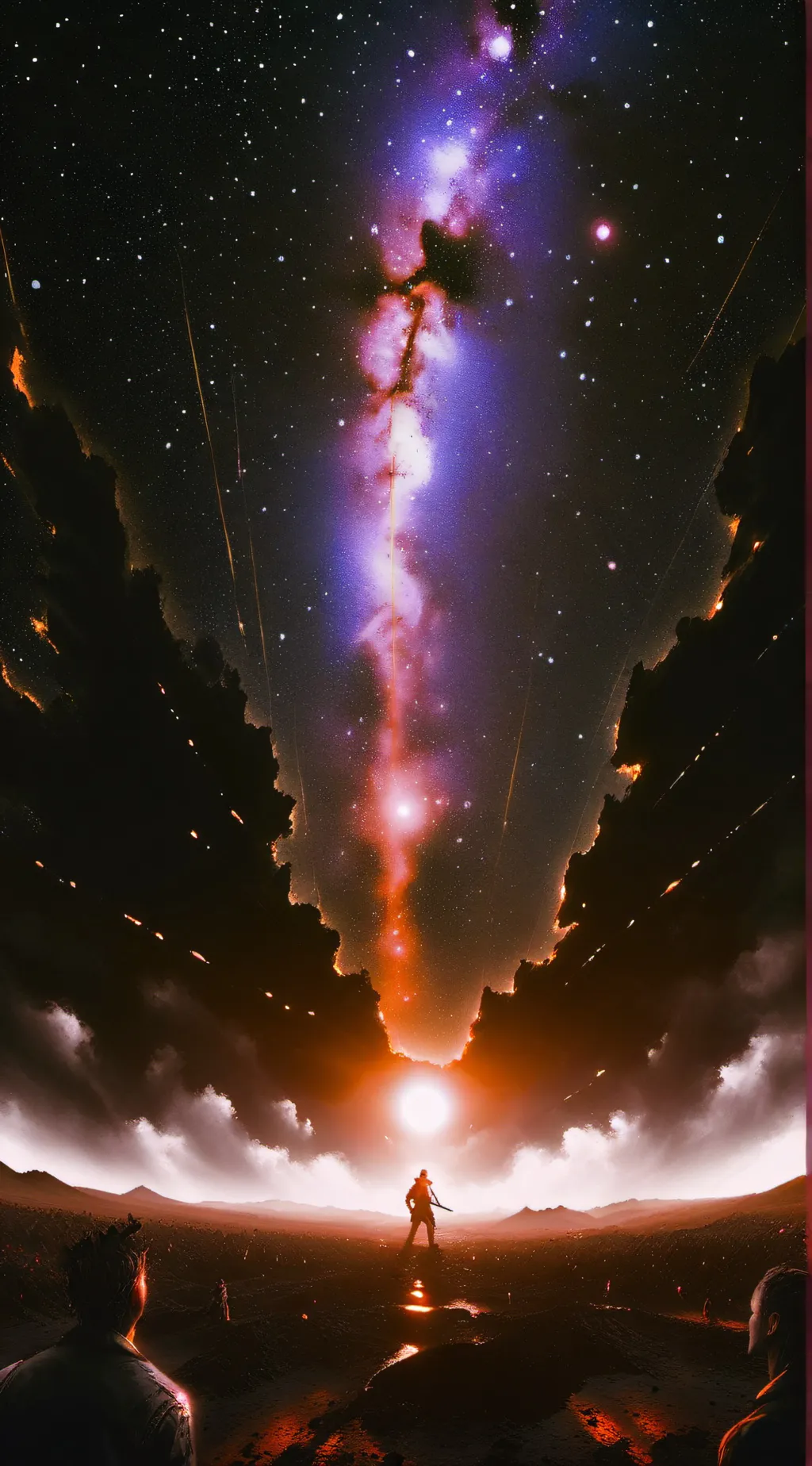 ai character: Miss circle background