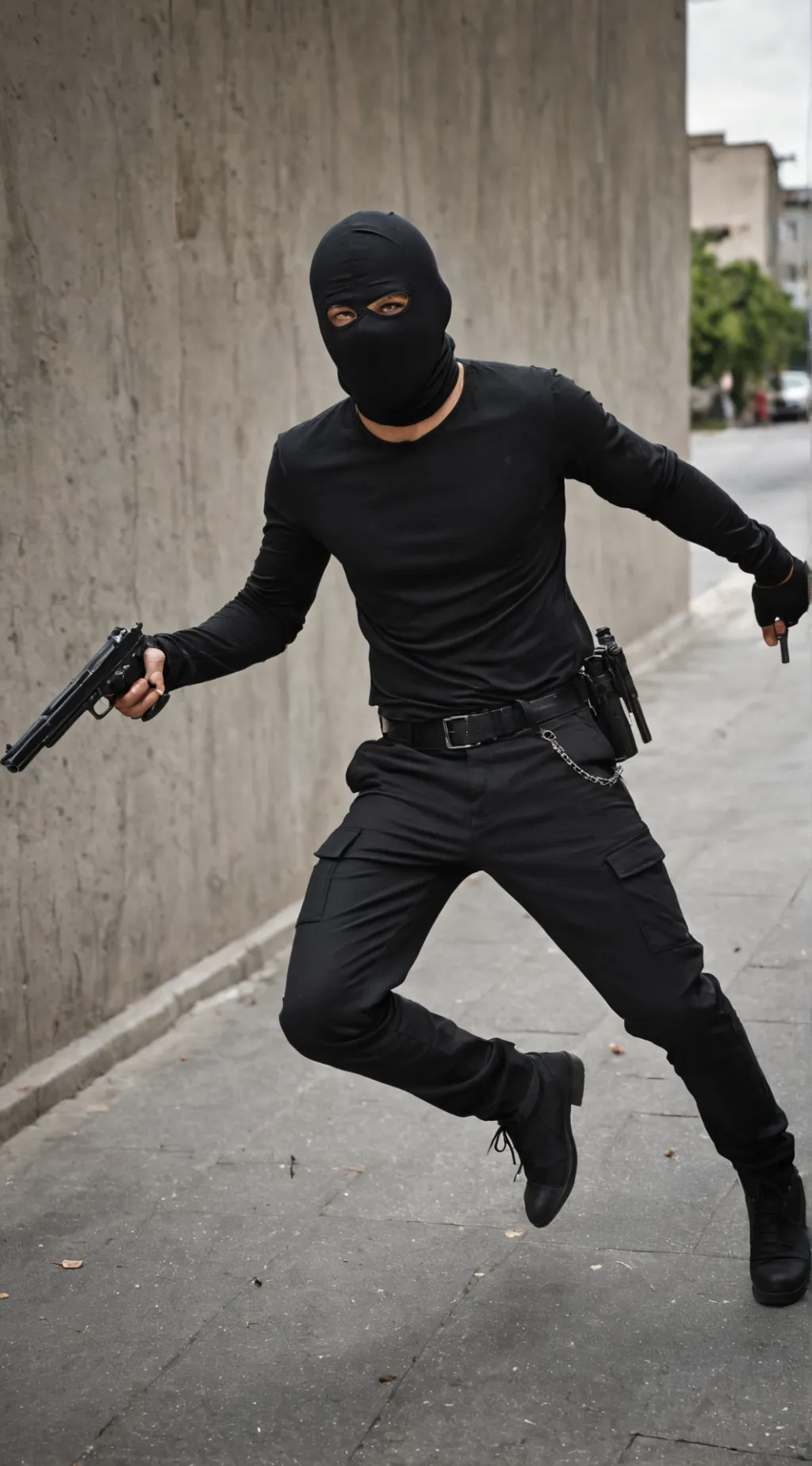 ai character: Robber ￼ background